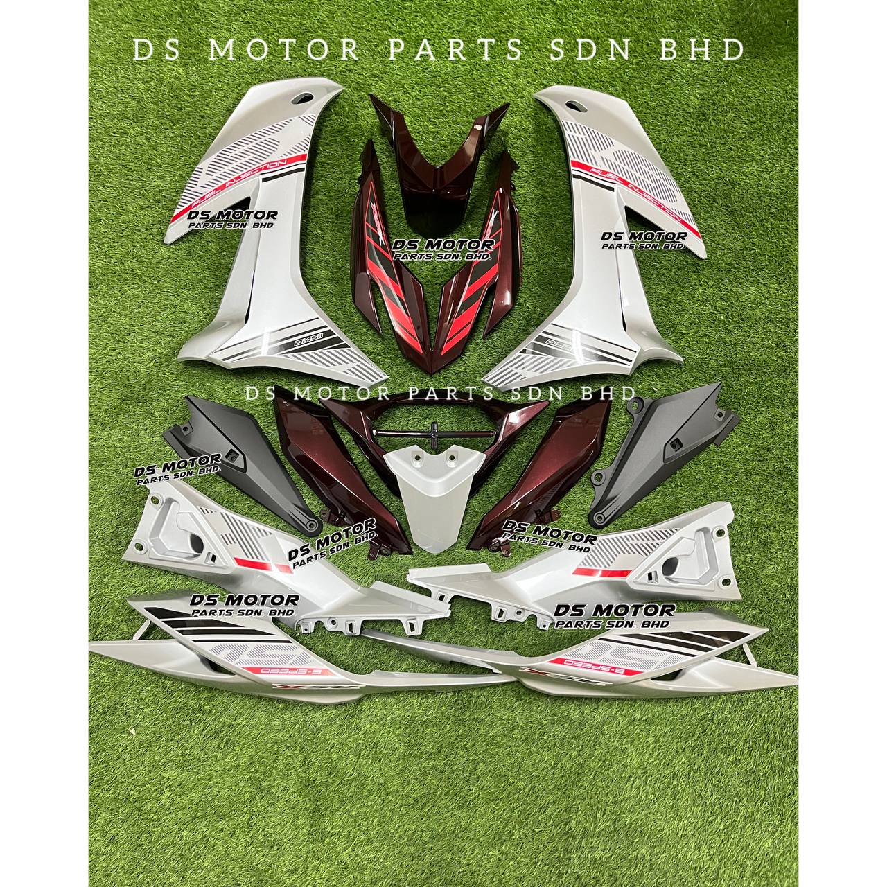 Honda Cover Set RSX 150 V1 Batman 27 / Merah Purba / Meroon Purba / Biru Purba / Purple Purba