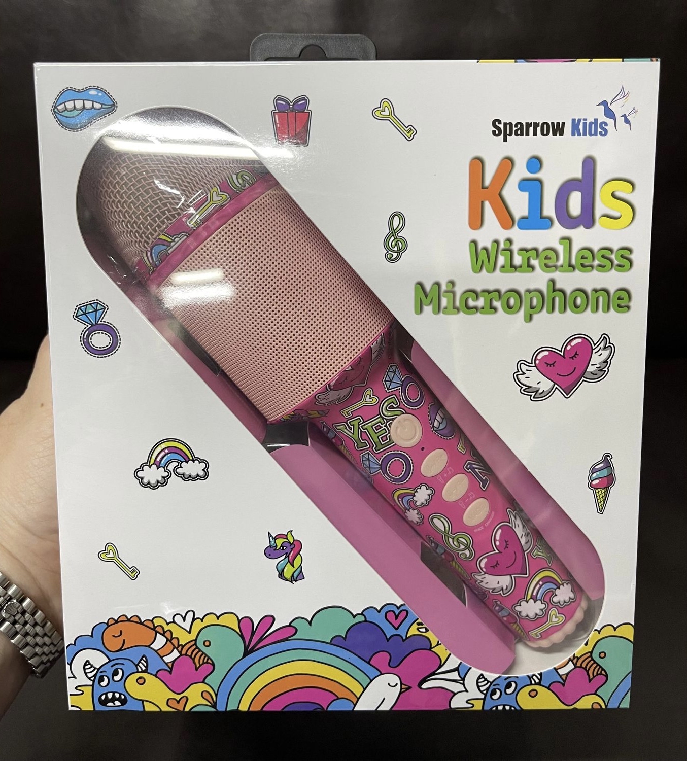 🌈Sparrow Kids Sanrio 兒童無線Karaoke 咪  