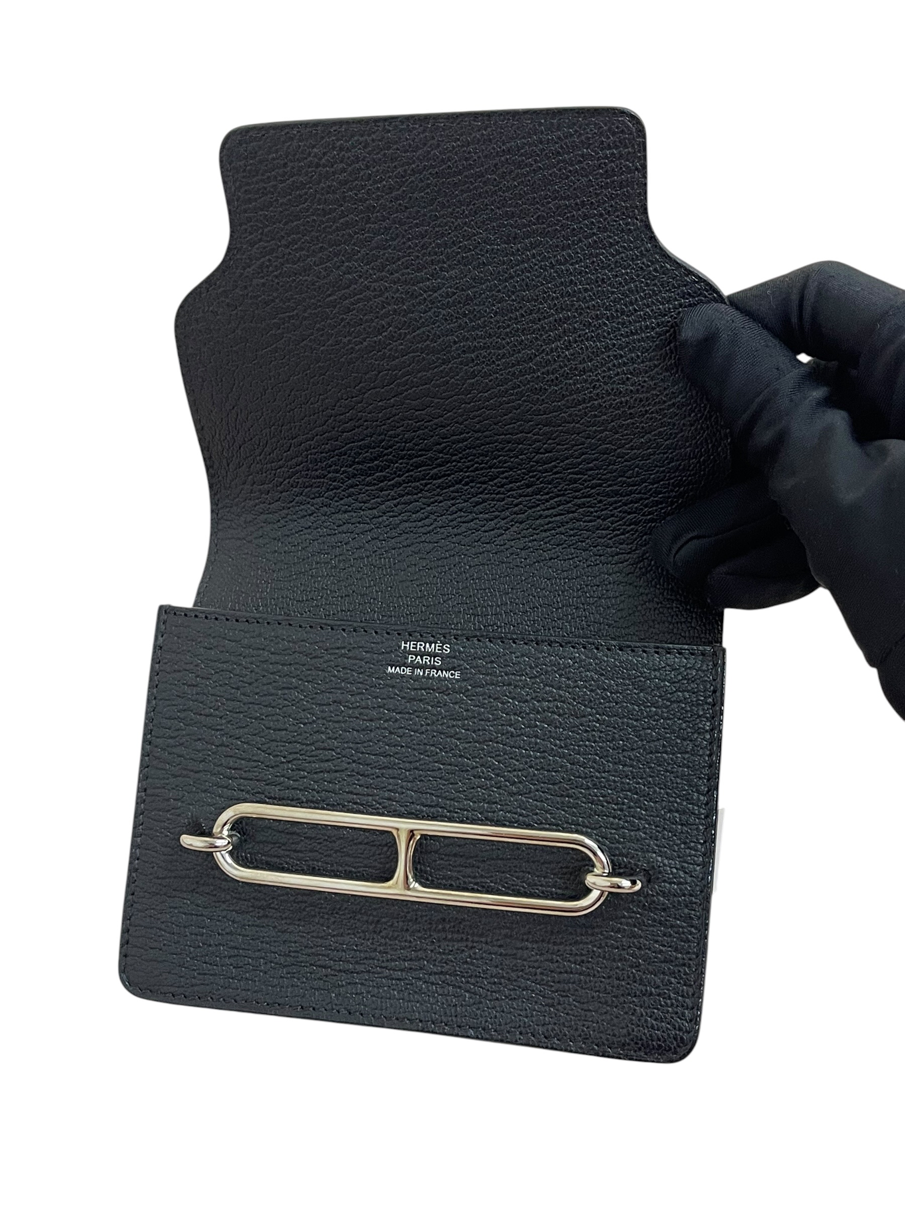 Pre-owned Hermes Roulis Slim Noir Stamp B / Product Code: 062607