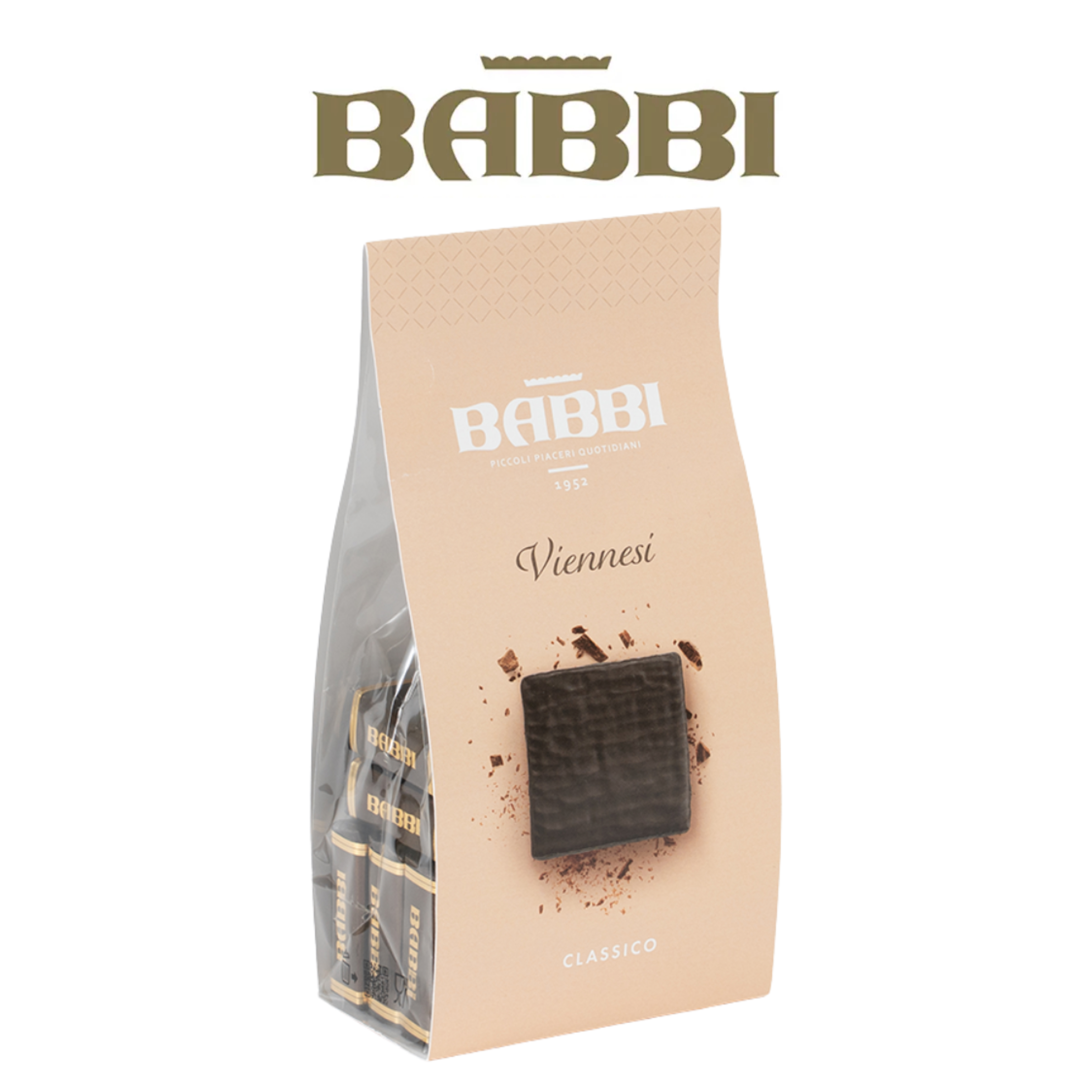 ♻️意大利 雲尼拿黑朱古力威化 Italy Babbi Viennesi Vanilla Dark Chocolate Wafers