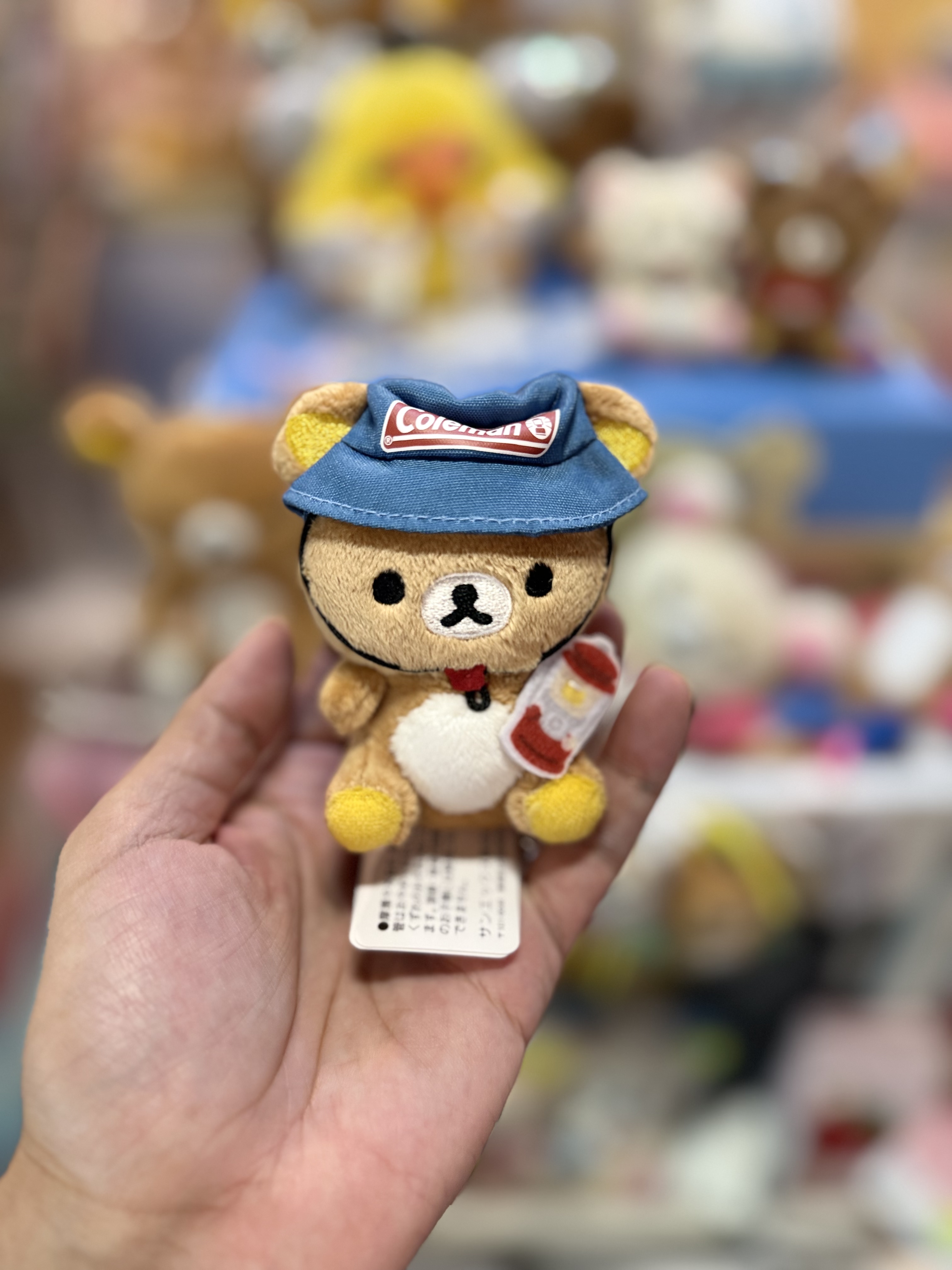 《現貨》全新日本專店限定 rilakkuma  x Coleman手玉公仔