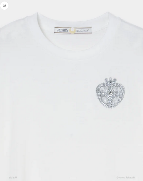 《Pre-Order》Cosmic Heart Compact T-shirt｜tanakadaisuke X Pretty Guardians Sailor Moon (26S48-P)