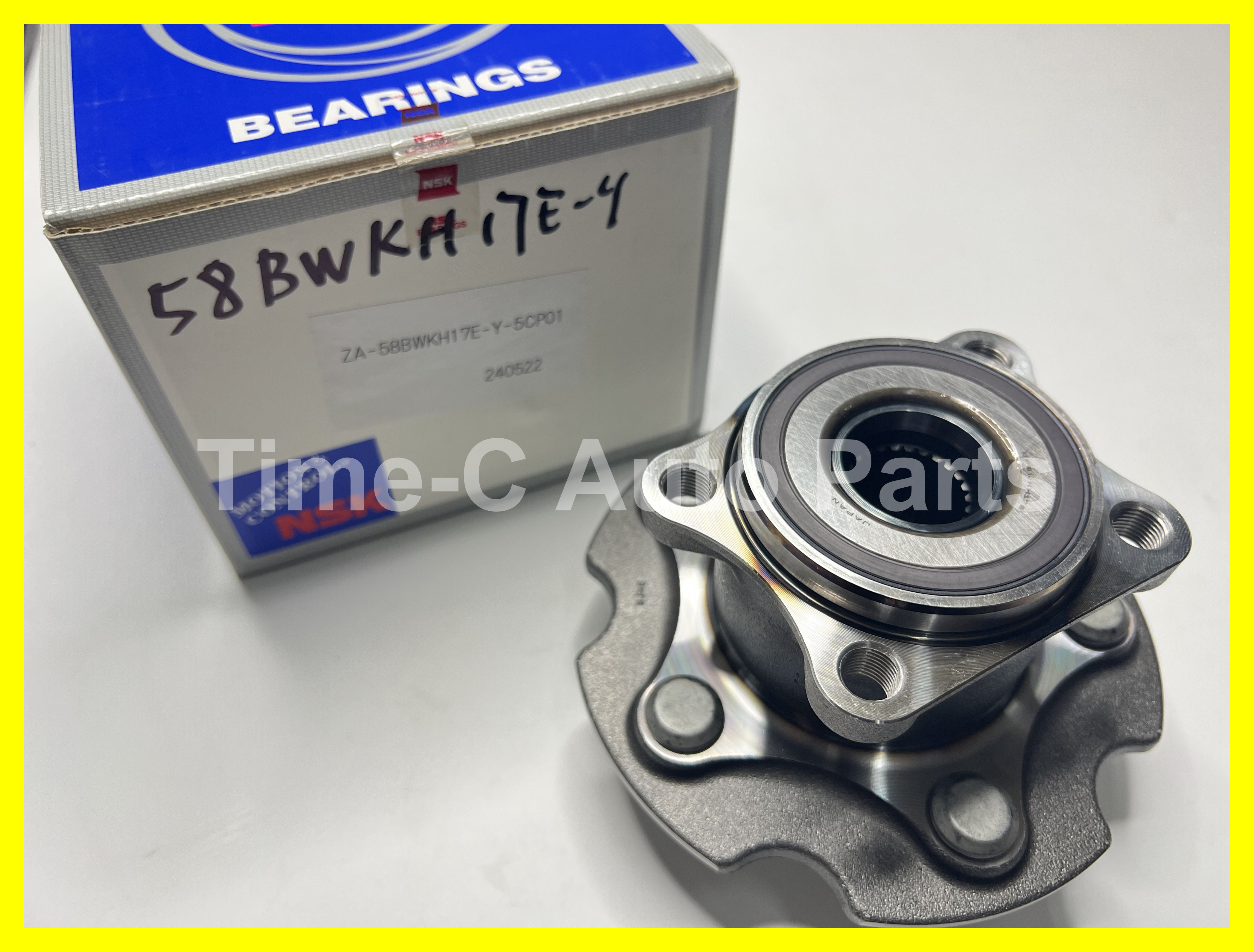 NSK/KOYO/NTN - CR-V (RM1/RM4), Odyssey (RC1) 後輪軸承 58BWKH17B-Y-5CP01