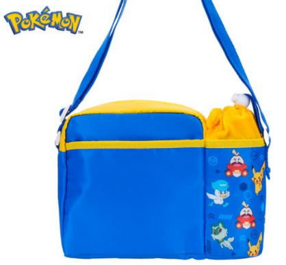  Pokémon 小童斜揹袋連水樽格