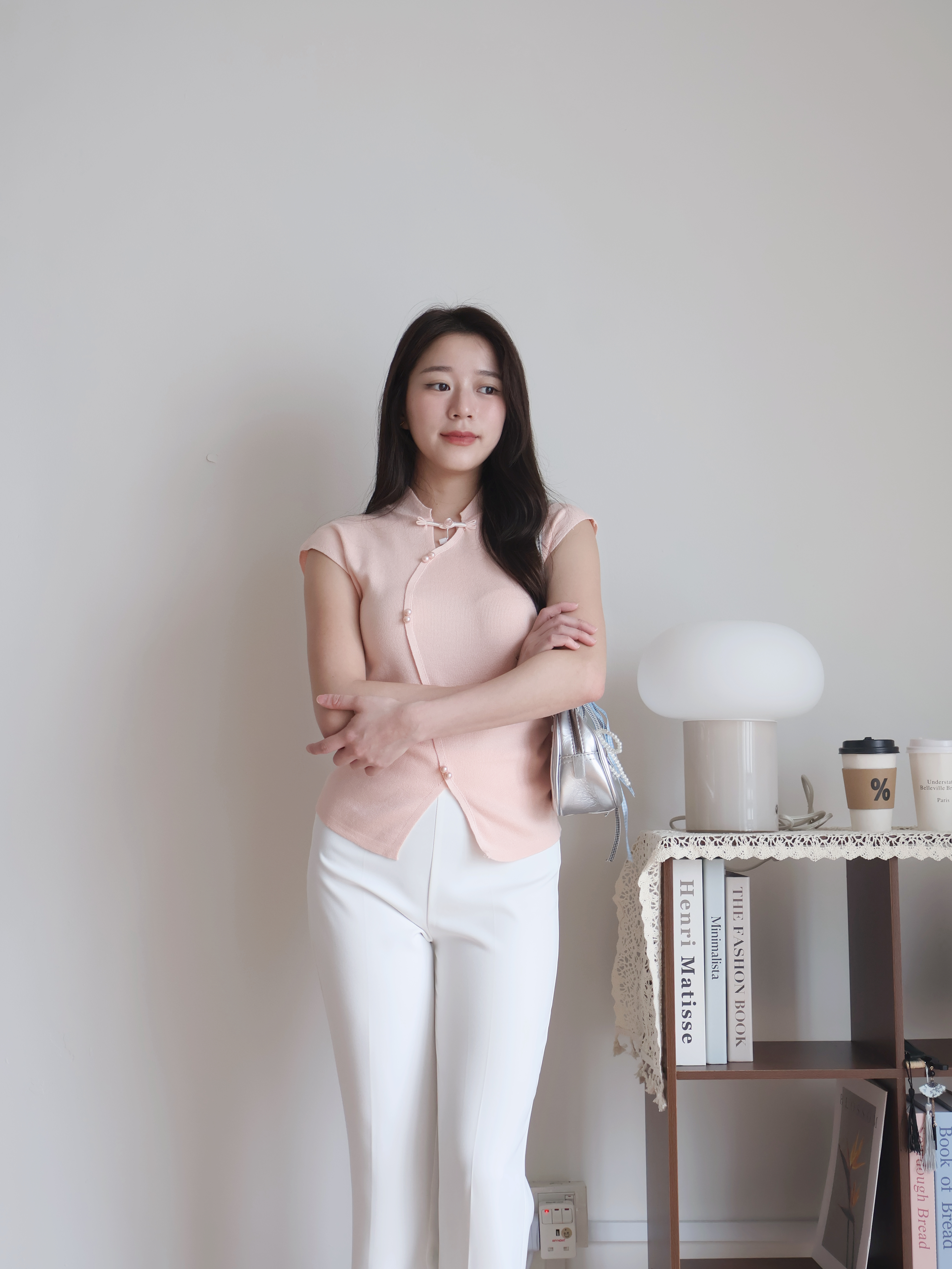 SL31 Pink Mandarin Top