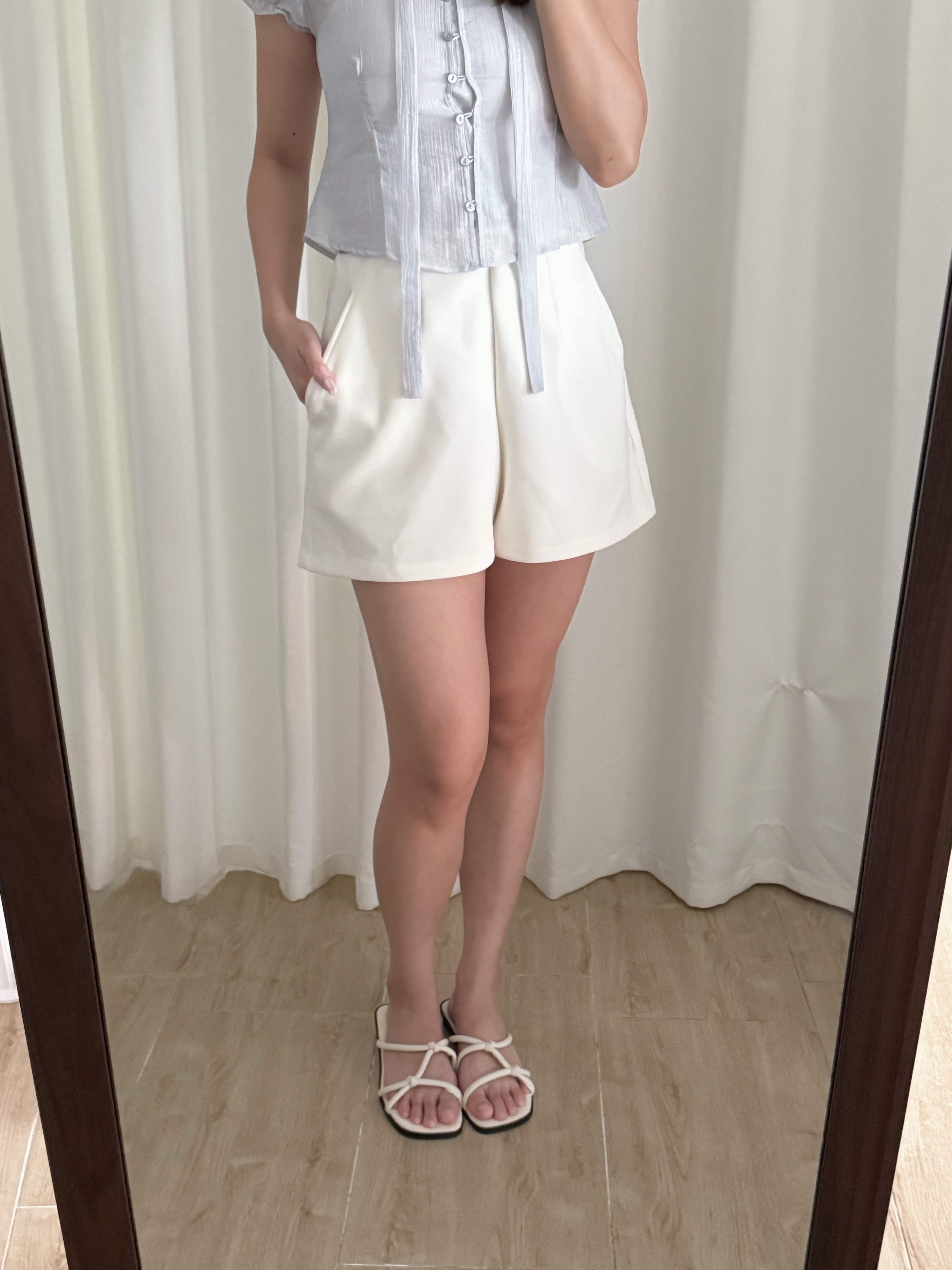 [大碼女生ok!]大彈性傘型短褲(三色入)