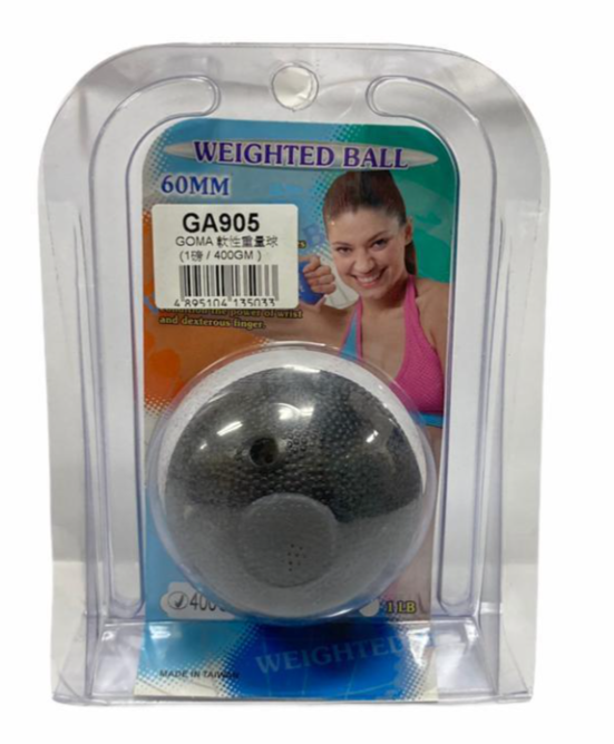 GA905/GOMA 瑜伽重量球(1磅) (Y)