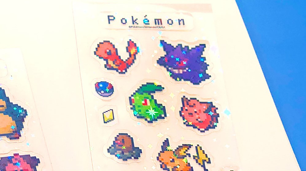 【預購】韓國直送 Pokemon pixel art 像素風文具套裝 (大盒款)