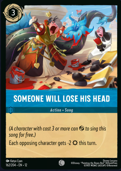 162/204 Someone Will Lose His Head C