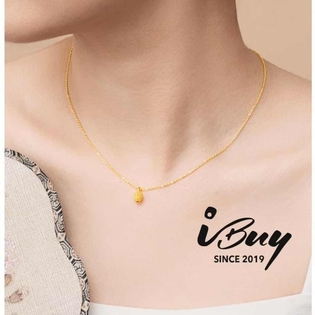 999 GOLD MINI DURIAN PENDANT 999 金 迷你榴莲吊坠