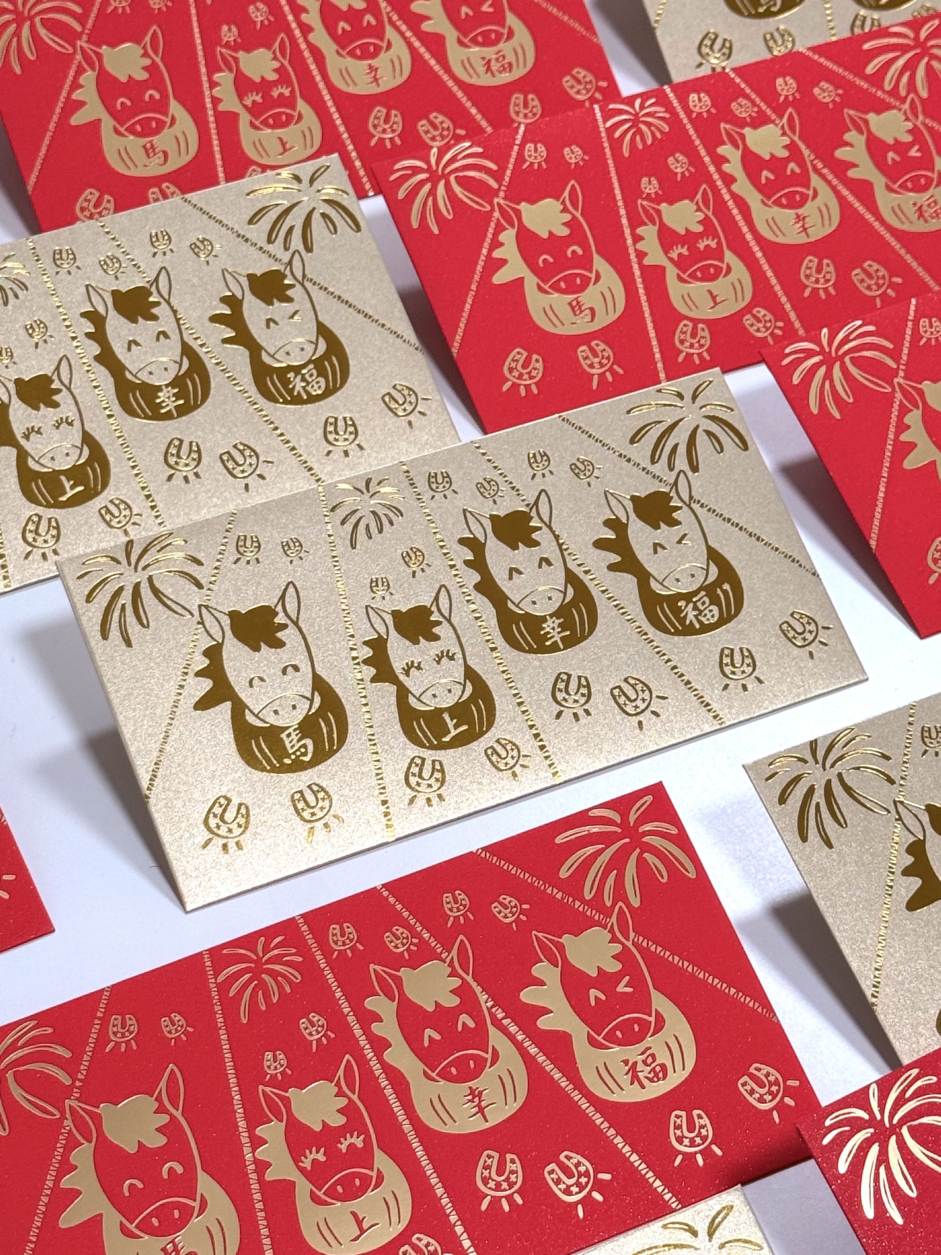 馬年利是封🧧長方封