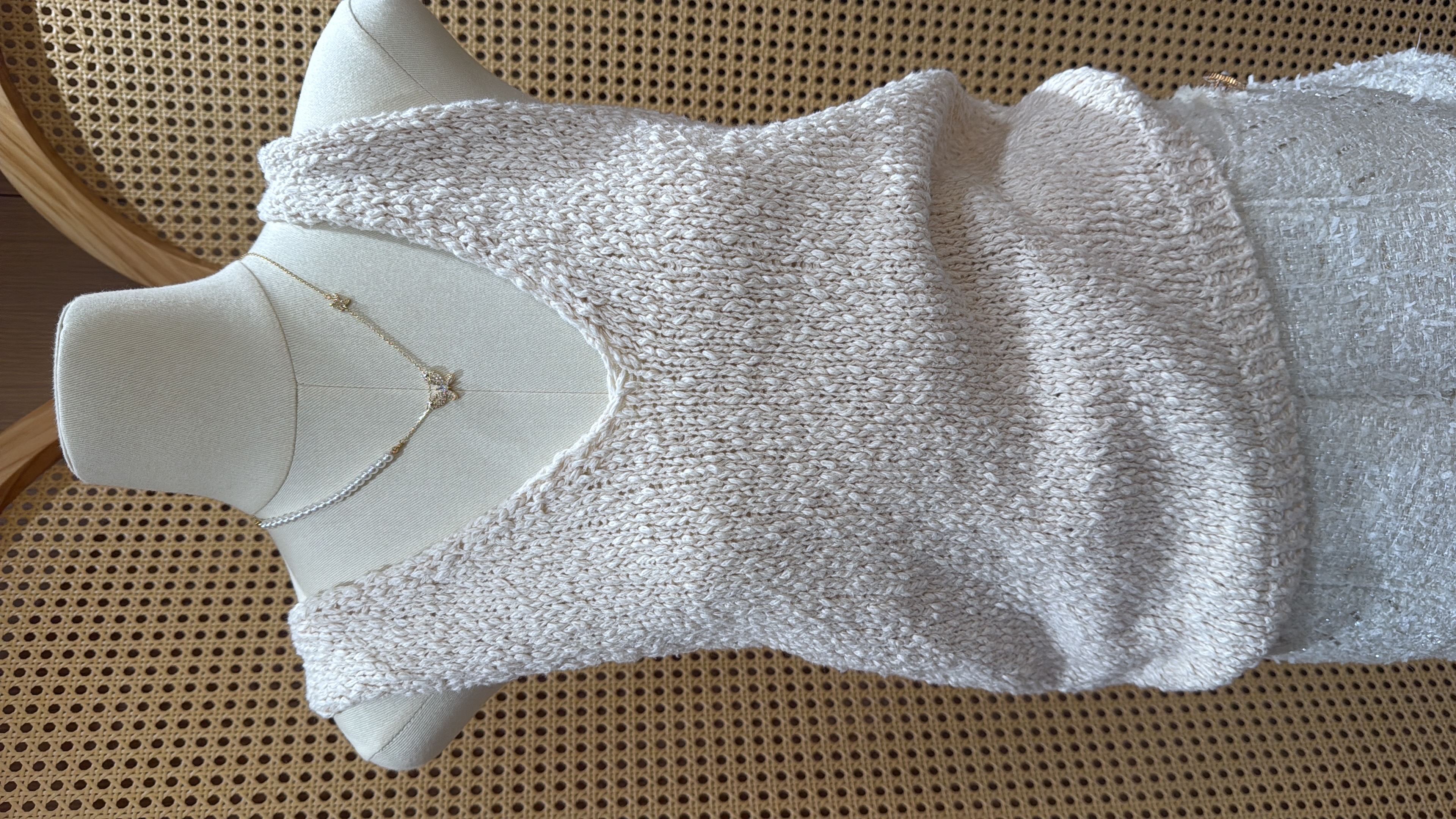粒粒質感Knit Vest