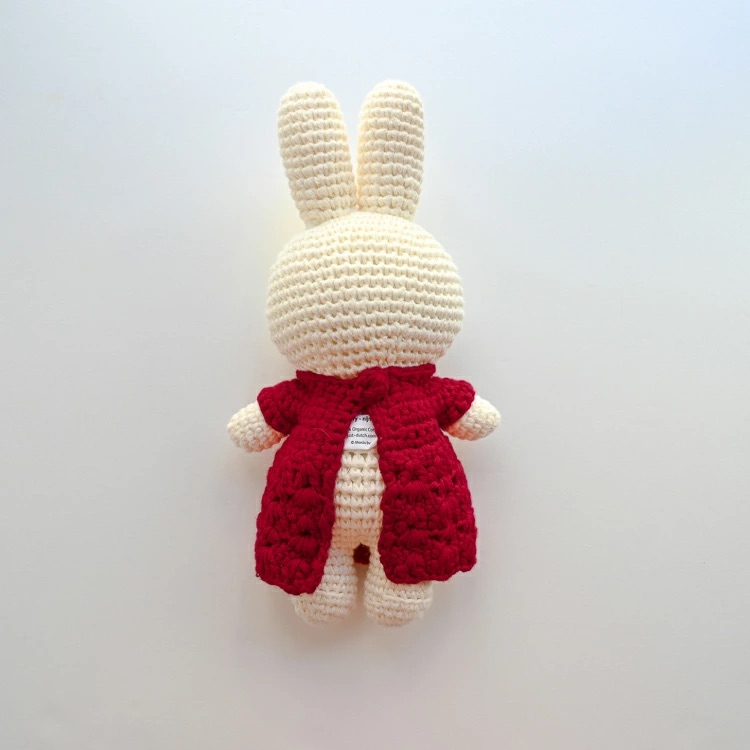 📦訂購 日本代購 荷蘭 Just Dutch 手工編織 米菲 Miffy 紅旗袍 公仔