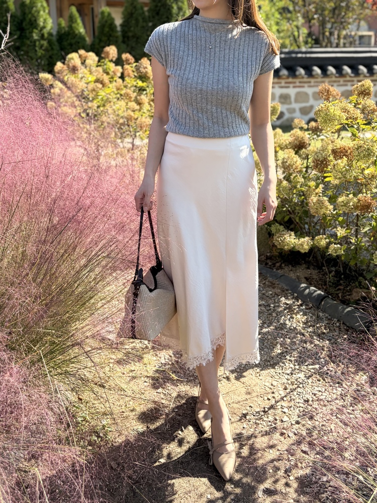 Soft Tones Cashmere Knit (Grey)
