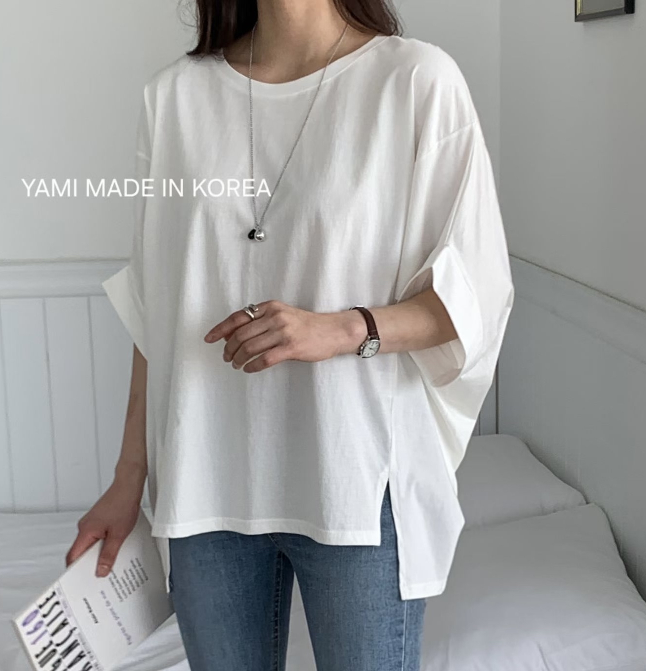 Made in Korea🇰🇷寬鬆棉質Top