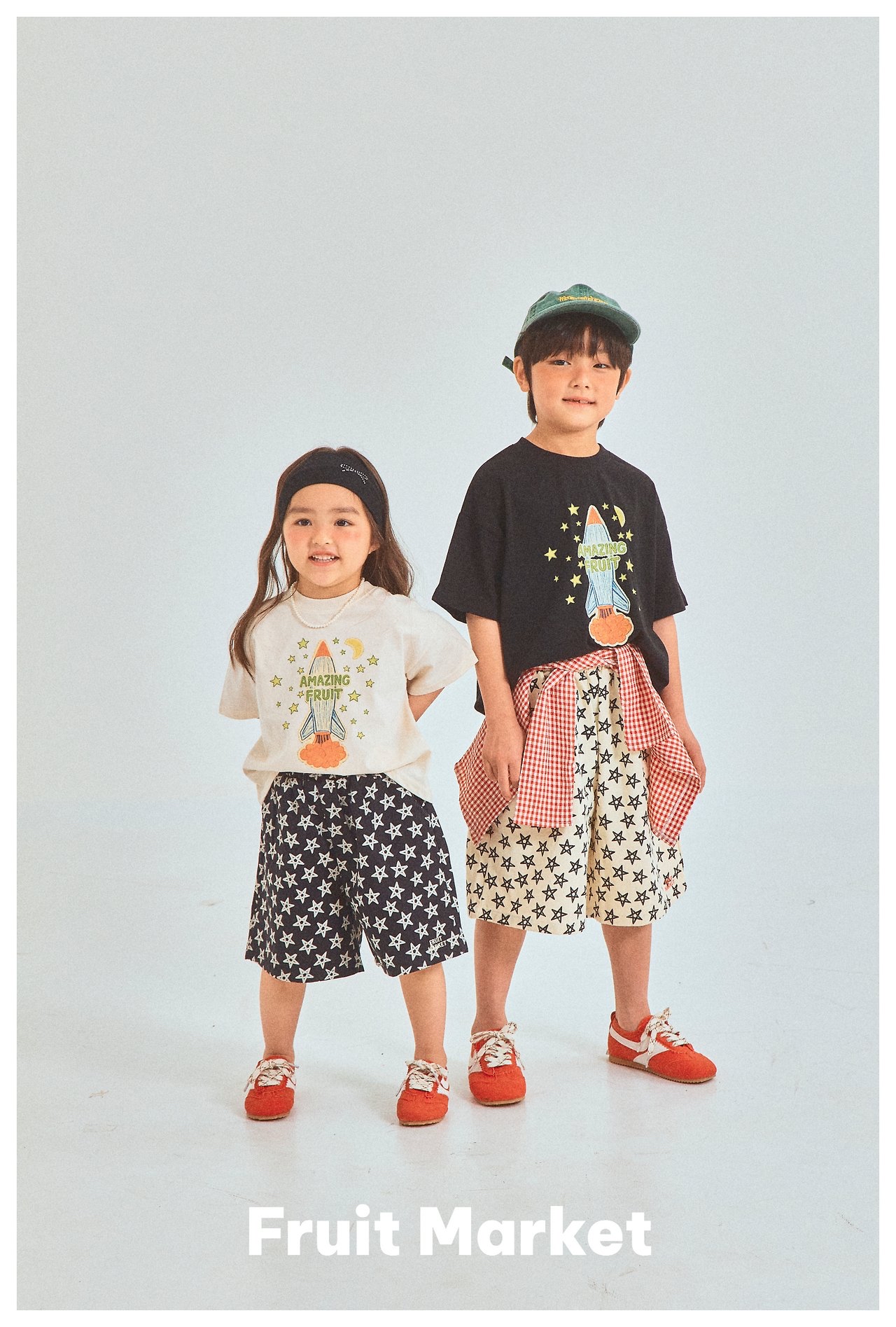Fruit | Amazing T-shirt (Black/Ivory M100-110/L(110-120)