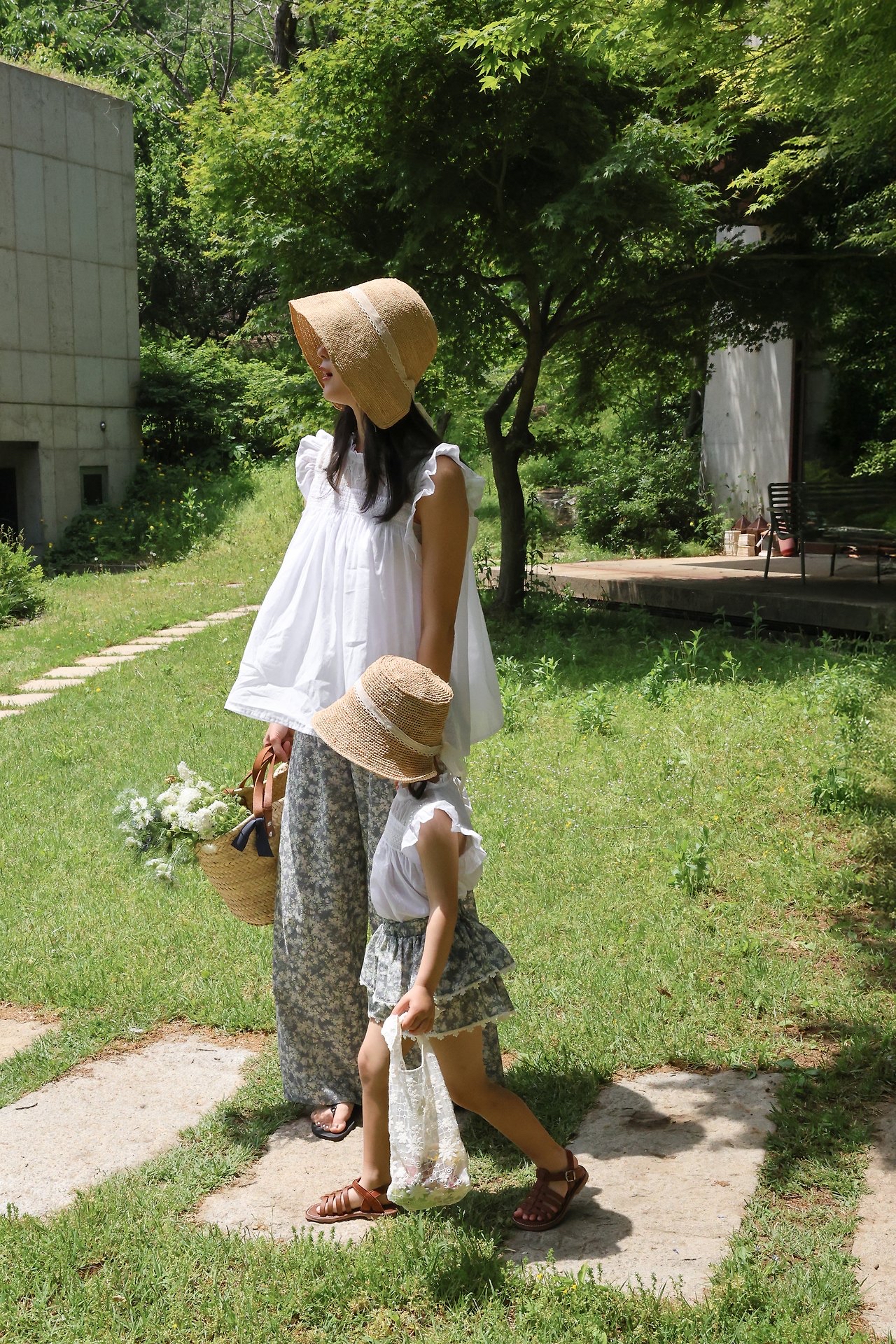 Flo | 親子裝 (Adult Pants/ Kids shirt pants)