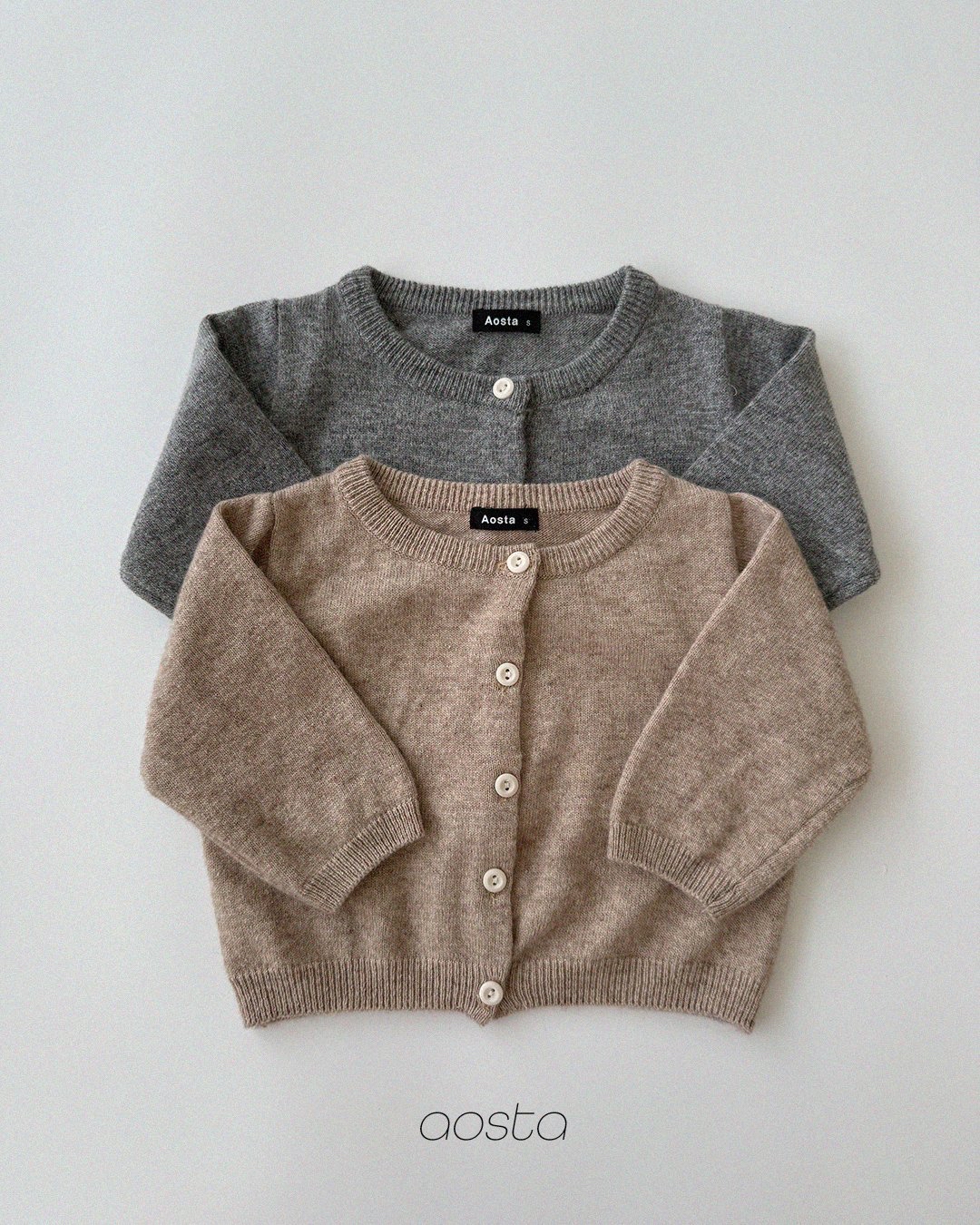 Aosta | [Knit Cashmere Cardigan]
