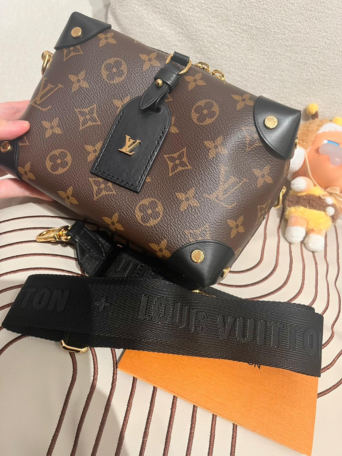 LV Petite Malle Souple M45571 100%Authentic, 98%New ✅專門店收據✅Strap✅dust bag✅Box