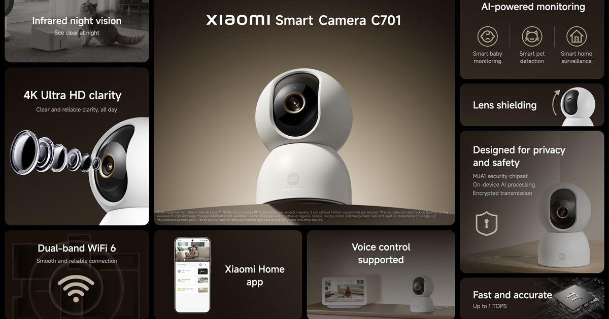 Xiaomi 智能攝影機 C701