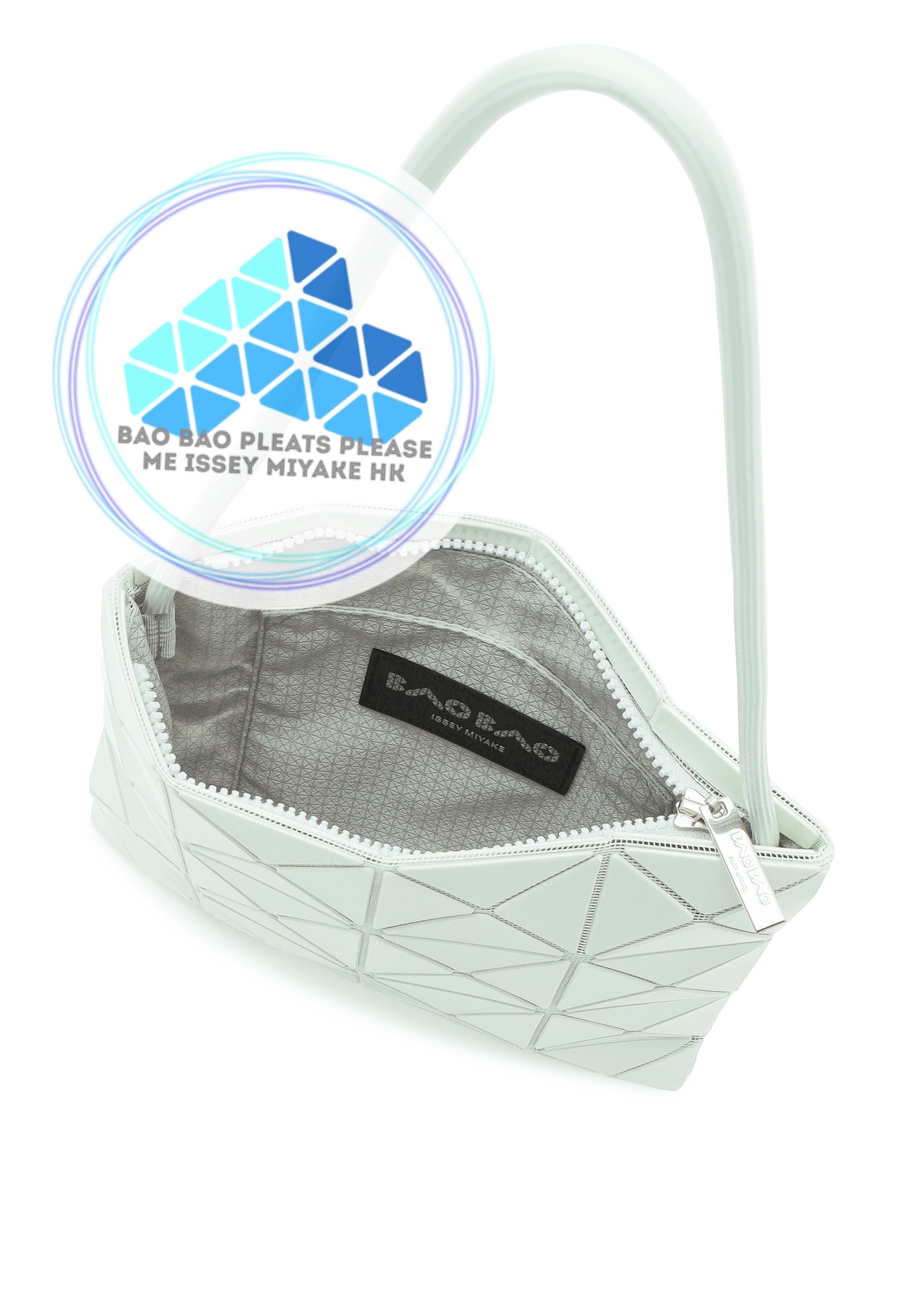 BAO BAO Lucent One-Tone亮面拉鍊斜孭袋crossbody bag 