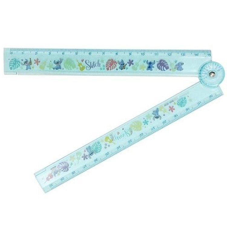 [現貨] [日本製] 史迪仔 {15+15cm 折間尺 TF567051}