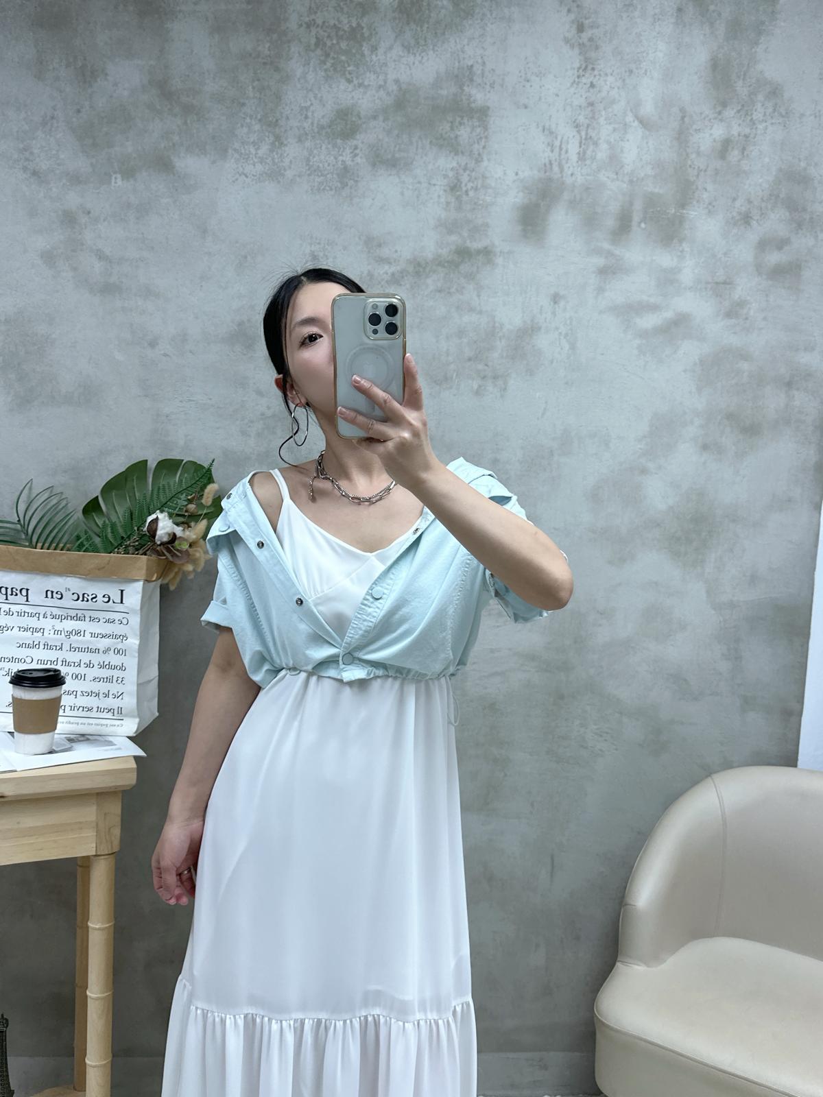Q01 牛仔布束膊外套