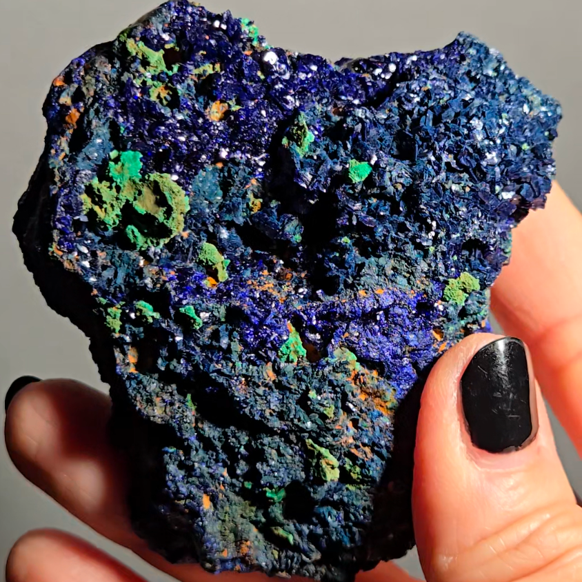 Azurite malachite chrysocolla specimen - AZ35