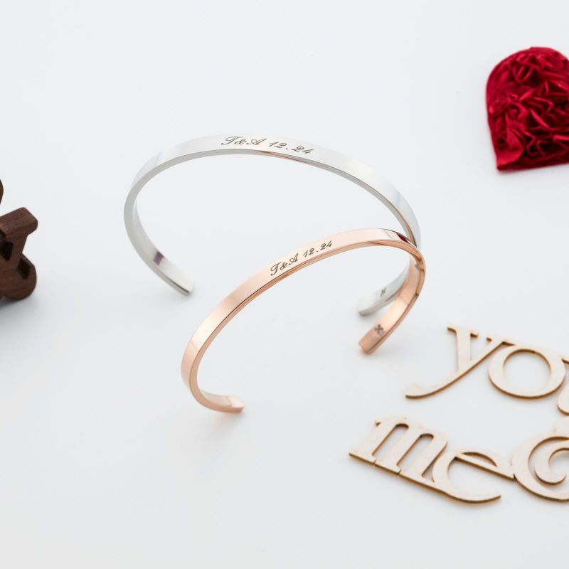 📦預訂 日本限定 White Clover 純色 手鐲 (一對)