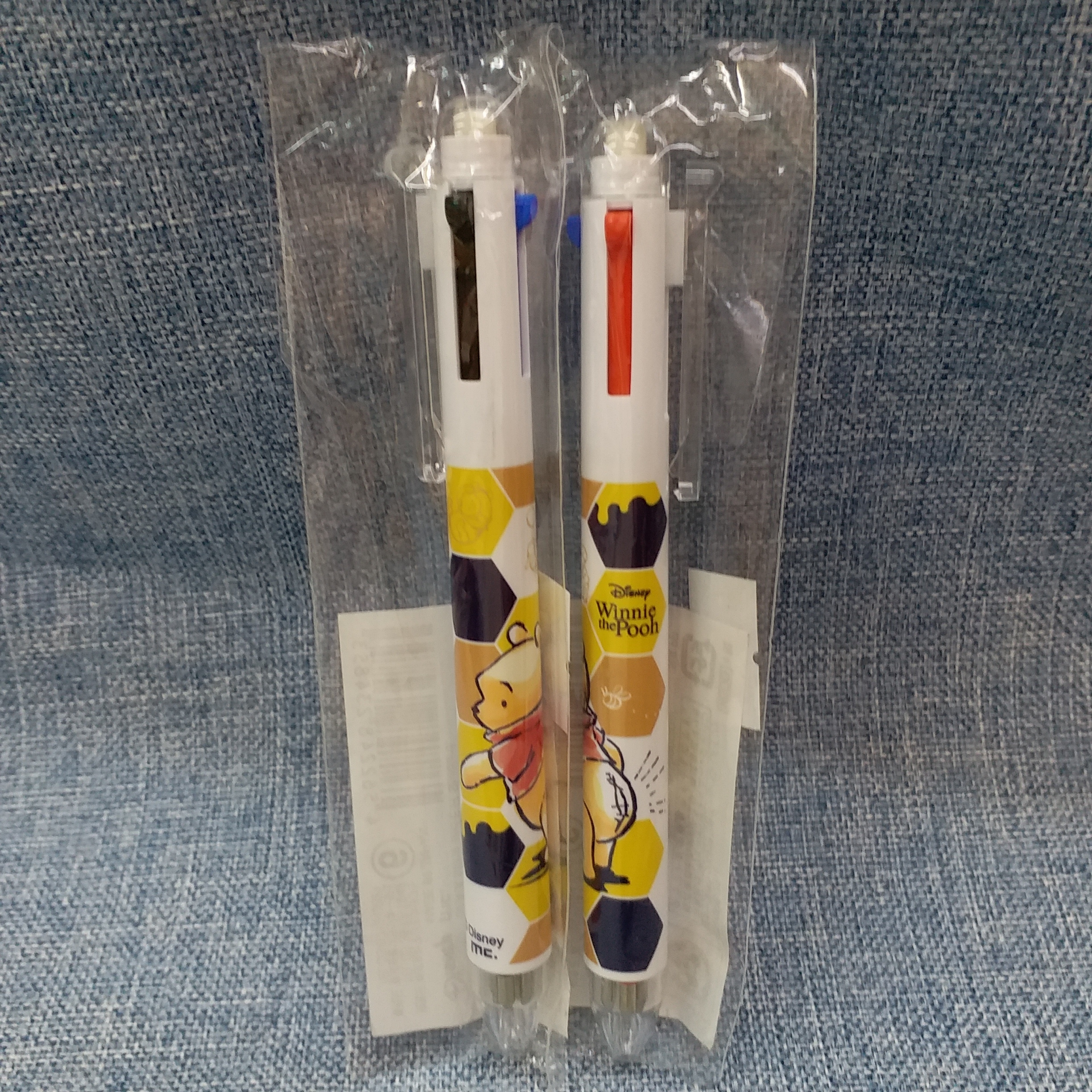 [現貨] [日本直送] Winnie the Pooh 3色原子筆 連 鉛芯筆 {TF234853}