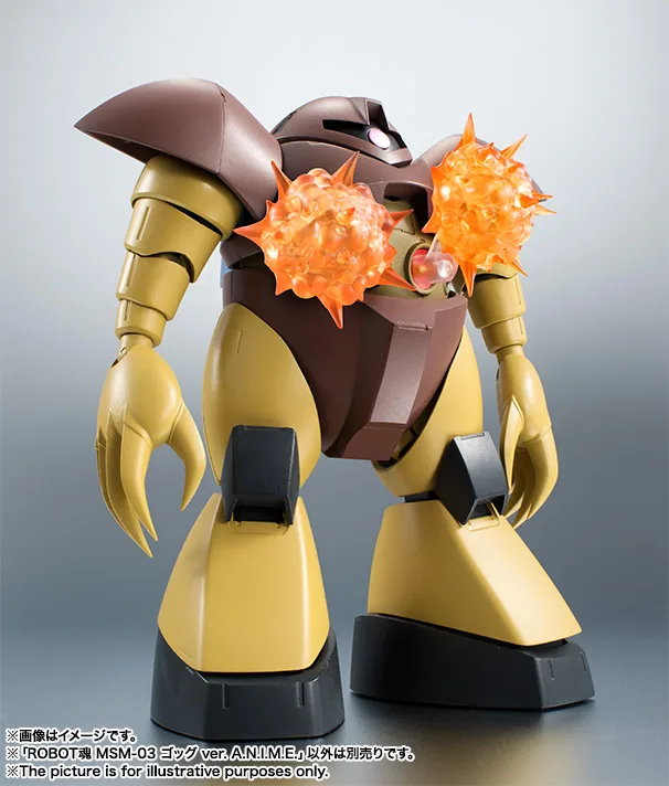 (預訂訂金 $100) (總價 $374) Bandai ROBOT魂 機動戰士高達 MSM-03 愛爾蘭魔蟹 Ver. A.N.I.M.E. (再版) (行版) Goggr