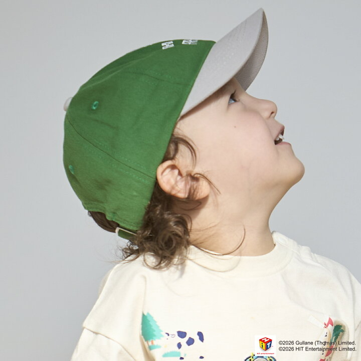 🇯🇵預訂 日本直送🇯🇵Petit Main x Thomas湯瑪士小火車系列三色標誌刺繡鴨咀帽