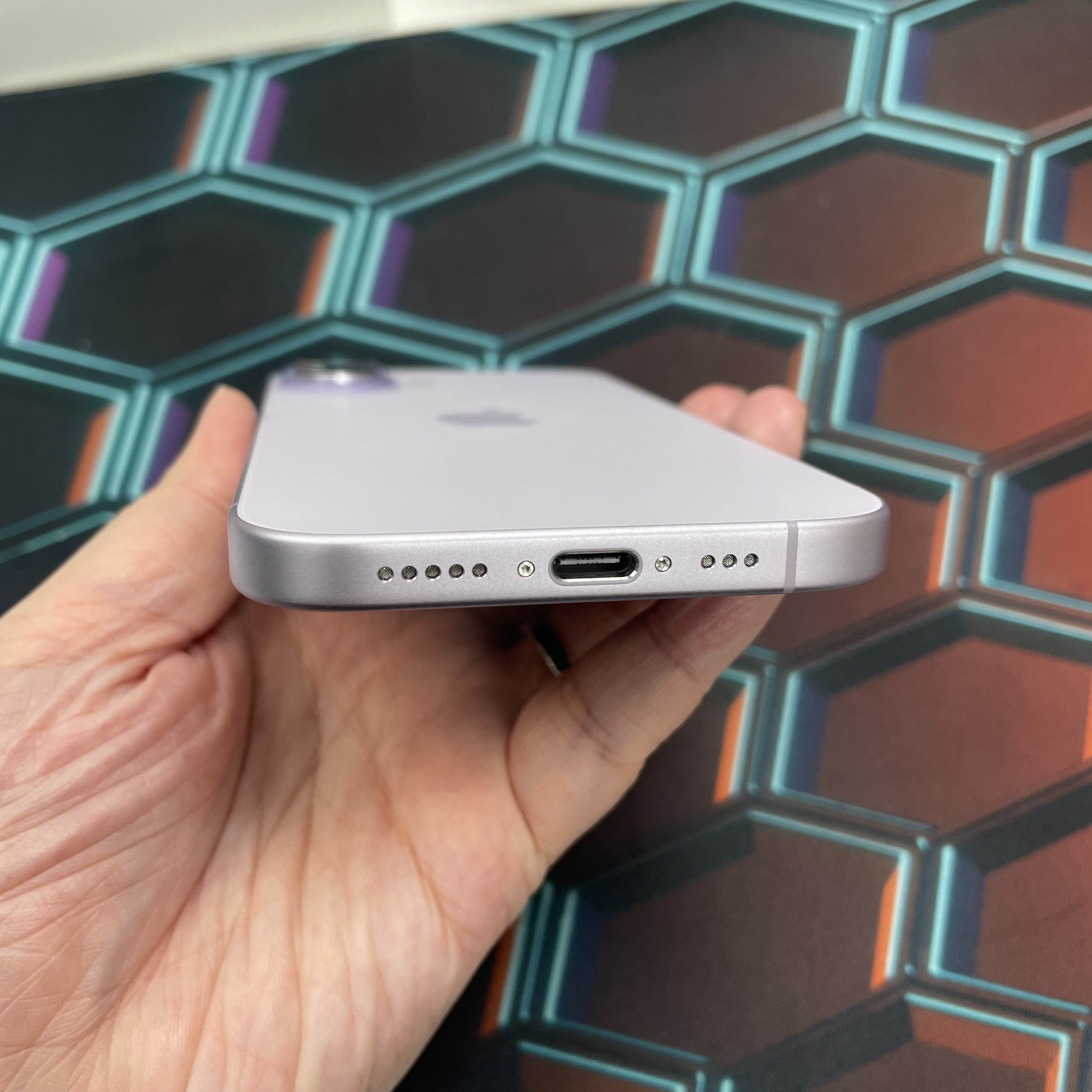 *6256 17 完美機 256GB 電100 紫色 purple