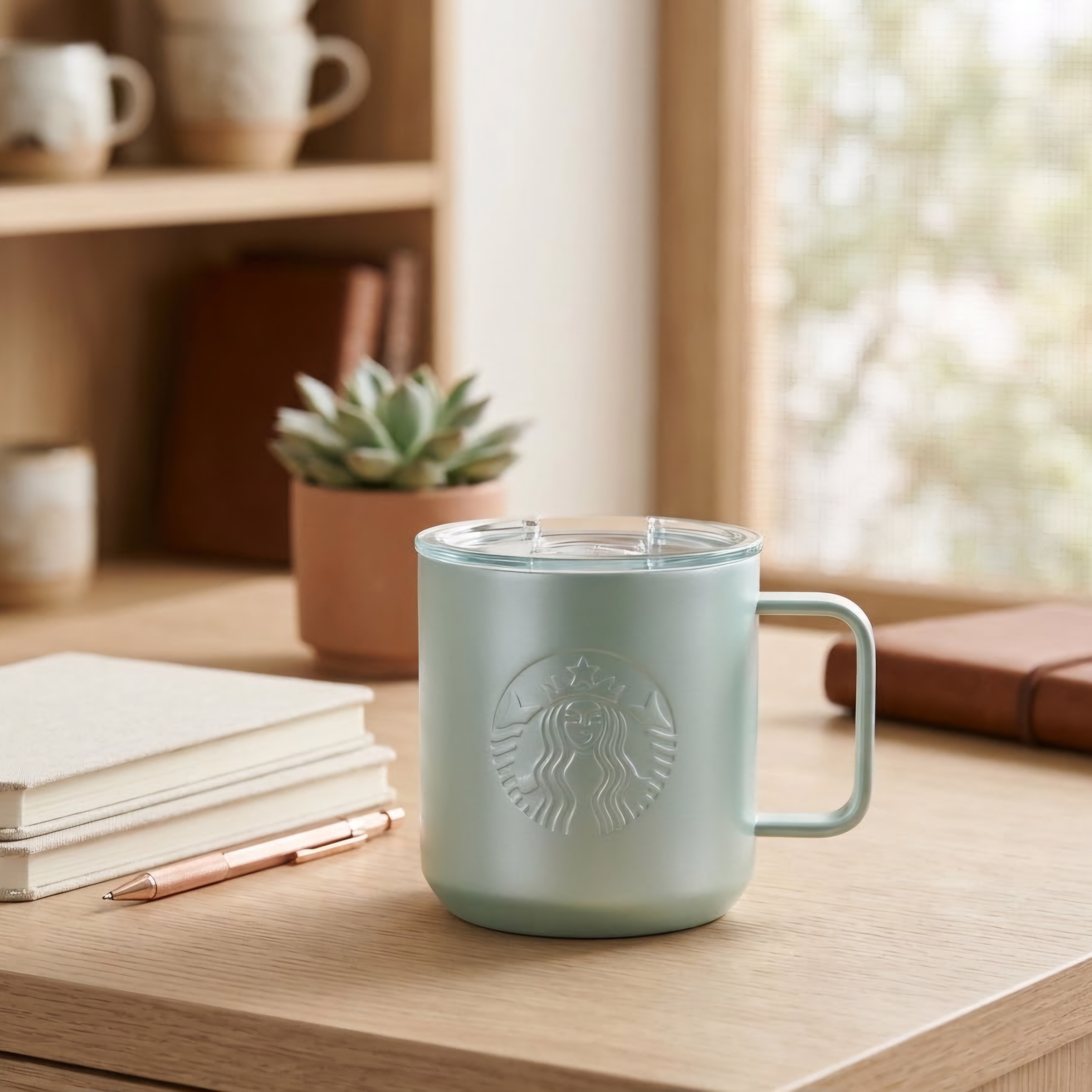 《日本 🇯🇵 STARBUCKS Brighten Up Your Days 系列》不鏽鋼保溫馬克杯 355ml
