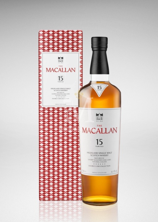 麥卡倫雪莉雙桶15年 (新裝紅盒) Macallan 15 YO Double Cask (new package) 40% 700ml 香港行貨