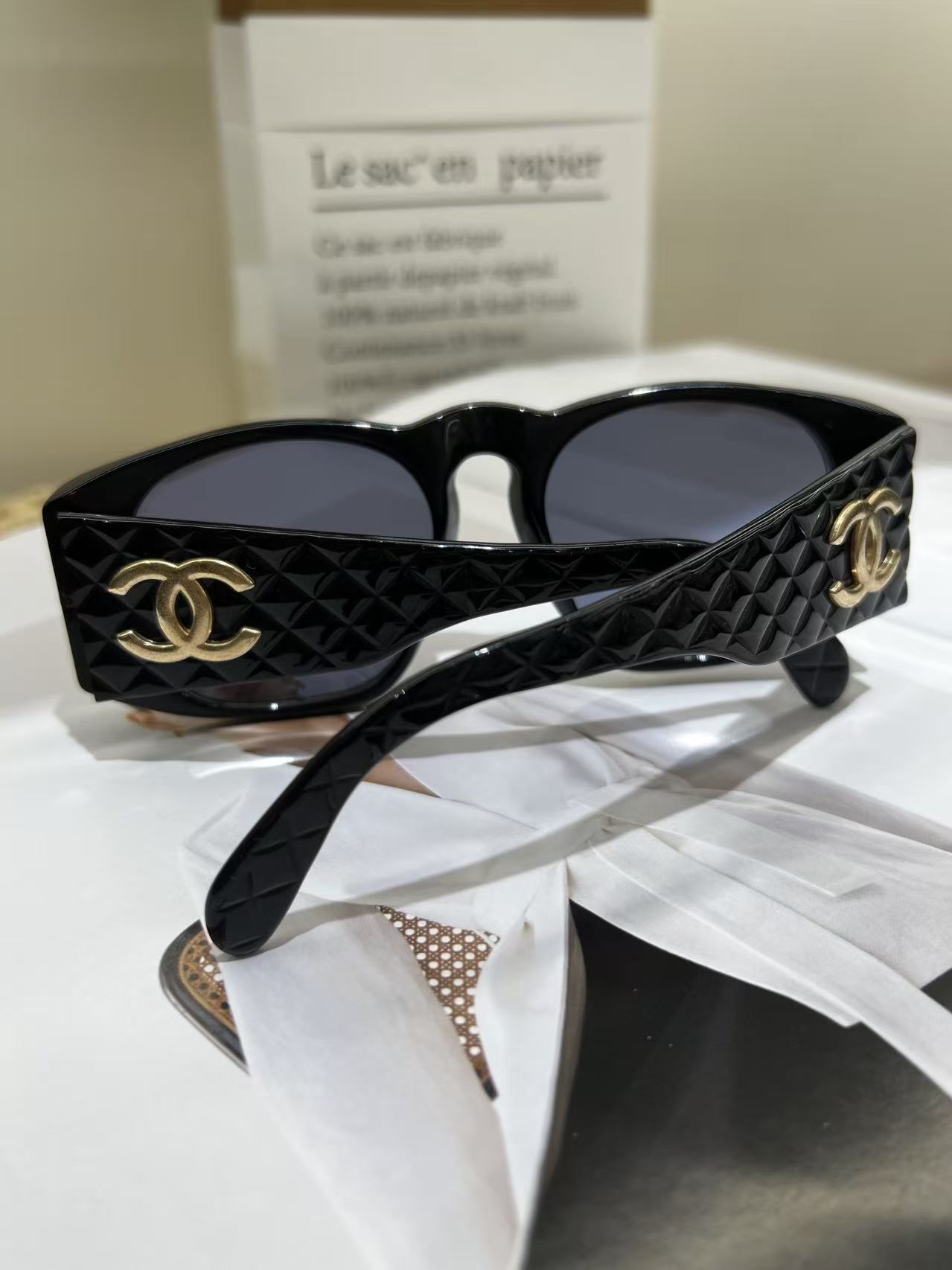 Chanel Matelassé sunglasses