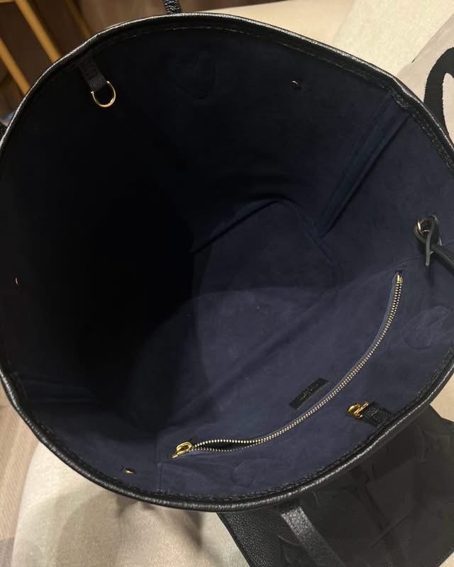 Lv neverfull MM empreinte leather 100%Authentic ,98%new   ✅塵袋✅pouch 