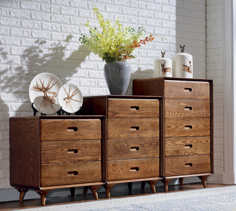 多層木製抽屜櫃