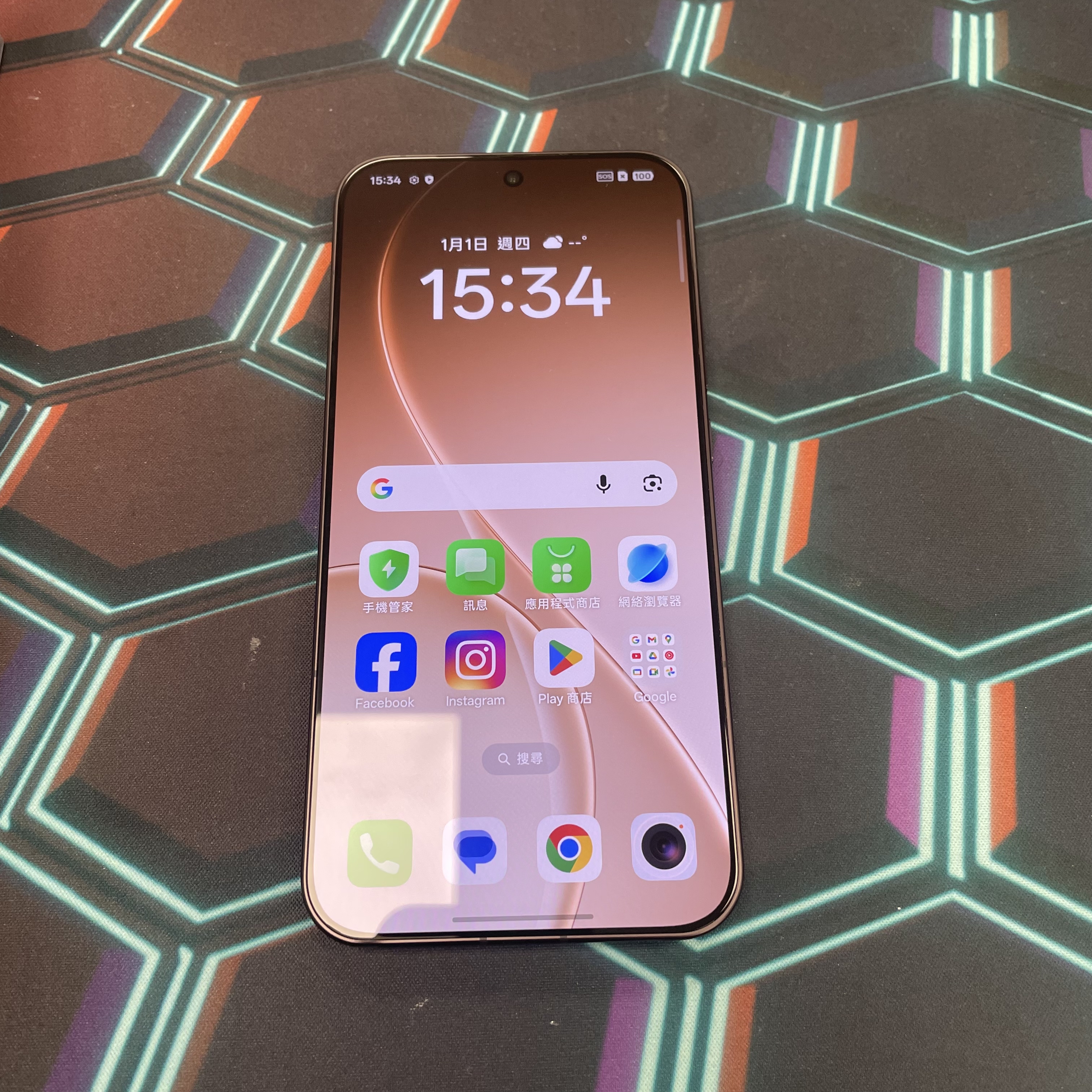 *6801 Oppo Reno 15 Pro Max 5G 完美機 12+512GB 棕色 brown
