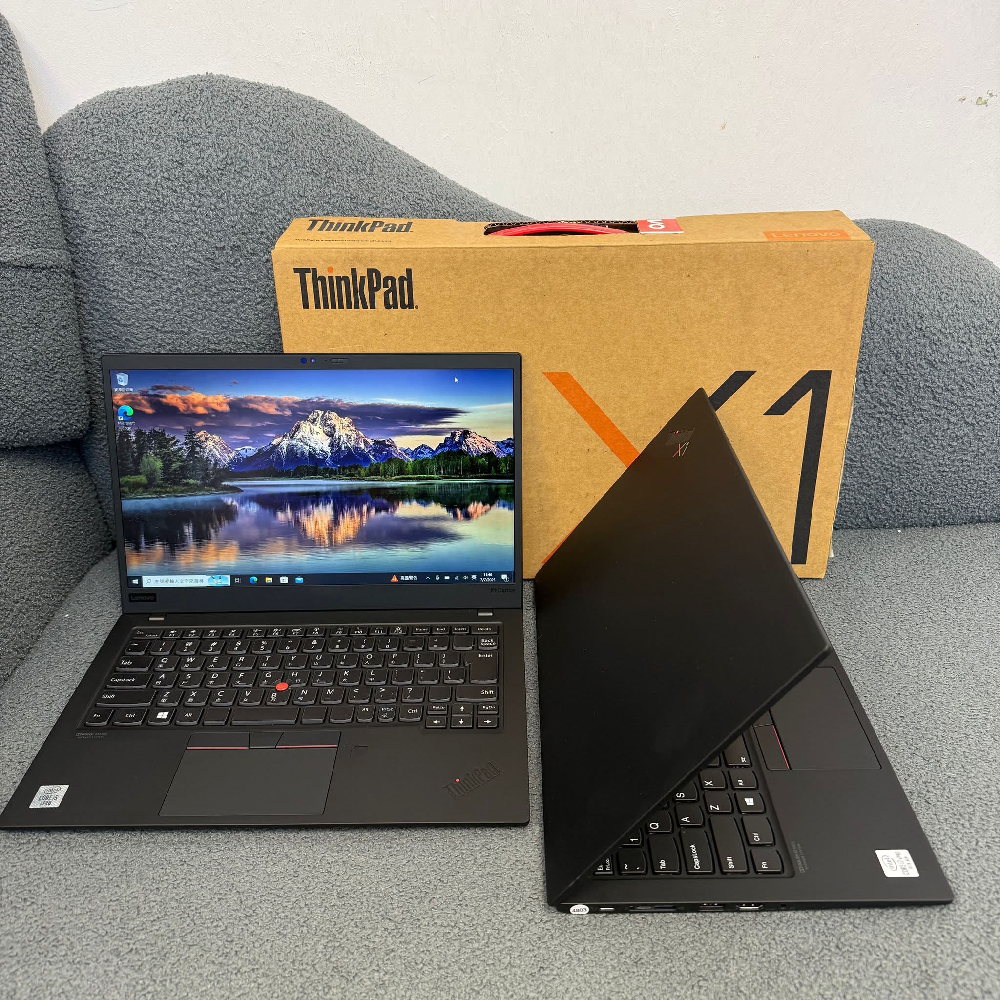 Lenovo Ultrabook ThinkPad i7-10610U/16GB/512GB SSD/1080P /指紋解鎖/gen8/頂級ultrabook / notebook / Gaming laptop / office / Win10 / Win11 /Light weight