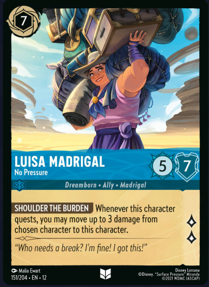 151/204 Luisa Madrigal - No Pressure UC