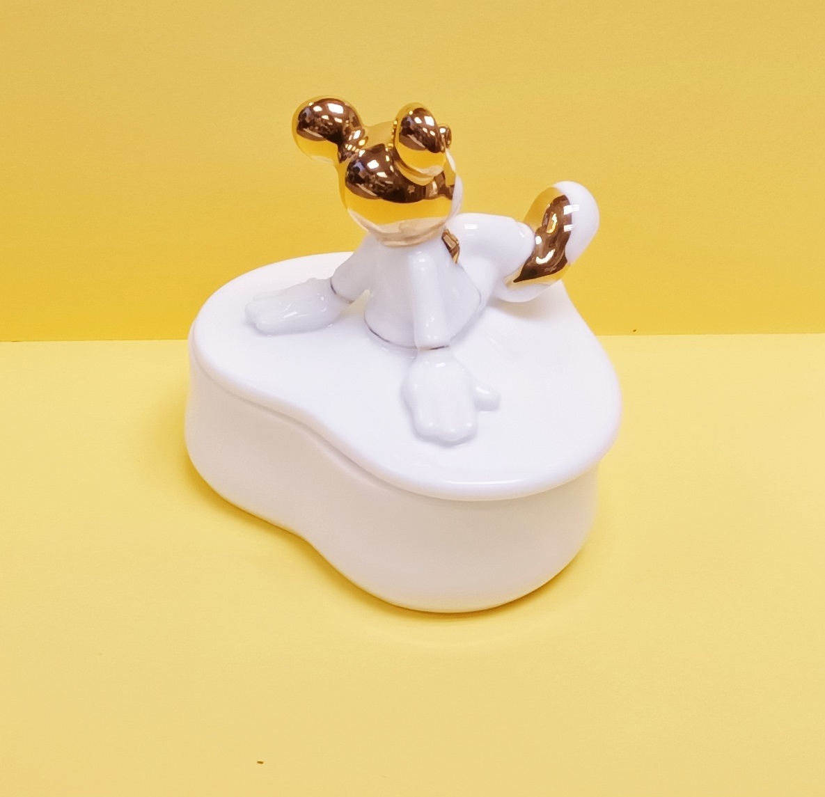 BONE CHINA CONTAINER BOX 骨瓷收納盒   Mickey Mouse    (KD-5)