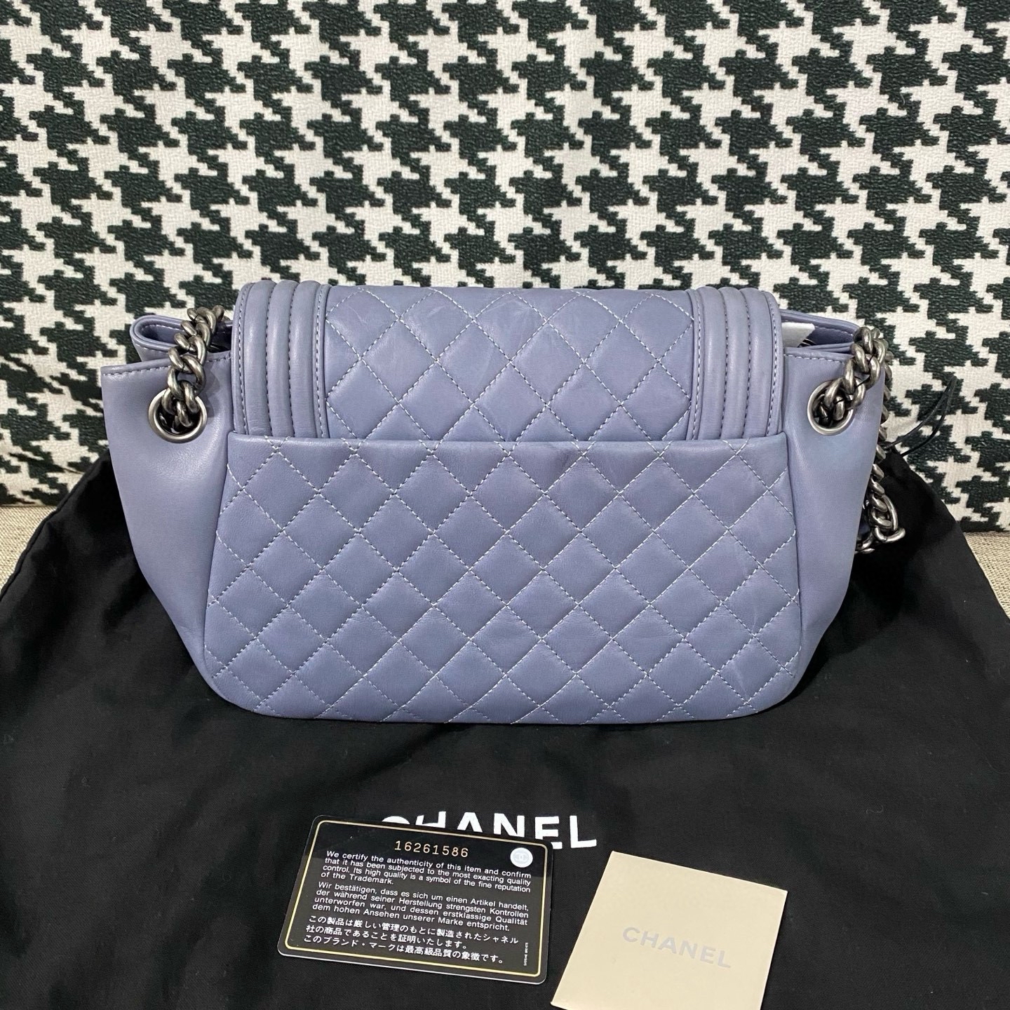 【預訂貨品】CHANEL藍銀leboy