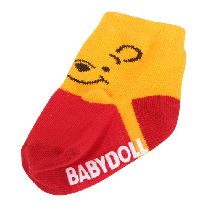 🇯🇵預訂 日本直送🇯🇵Babydoll x Disney兩色人物防滑嬰兒襪