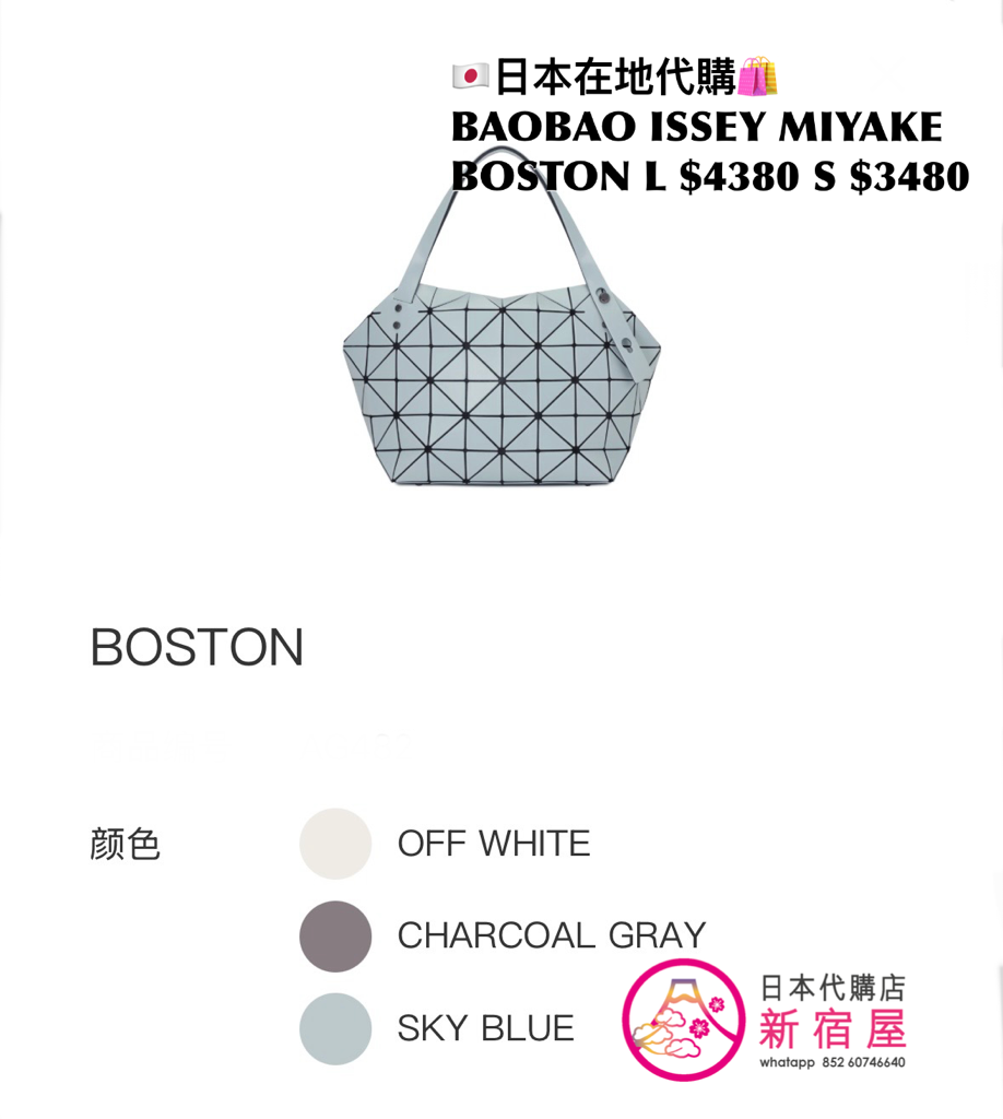 BAOBAO ISSEY MIYAKE BOSTON L/S