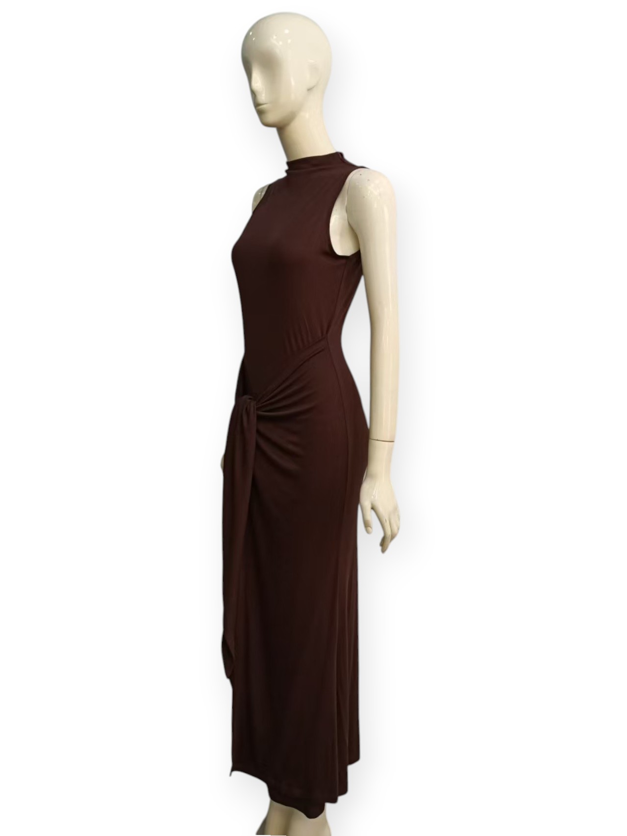 Front Tie Cotton Dress M245