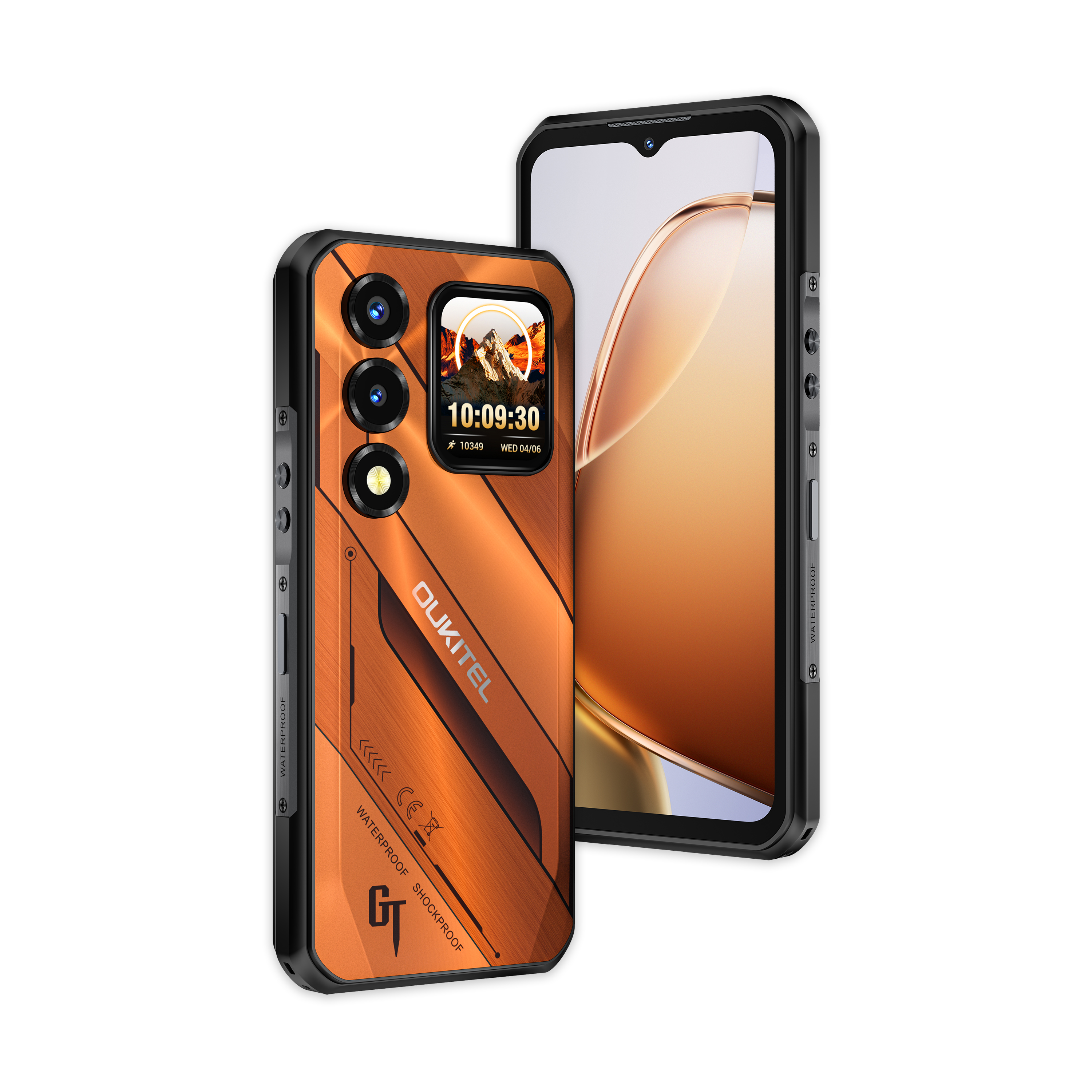 OUKITEL WP66 5G | 6.6吋 120Hz 1.81吋背屏 11000mAh AI工具 三防手機 Rugged Phone