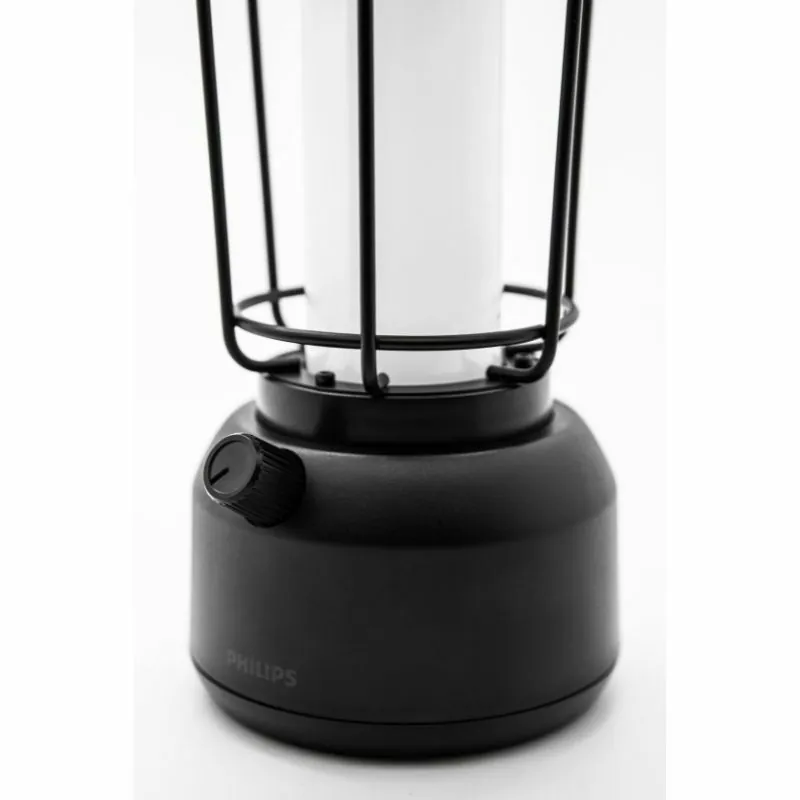 [飛利浦直送 原裝行貨2年保養] Philips 飛利浦 66262 復古露營氣氛燈 (三段式調光 / 暖黃光 / 便攜手提設計) Philips 66262 Vintage LED Camping Lantern (Retro Kerosene Design / 3-Level Dimming / Warm Glow)