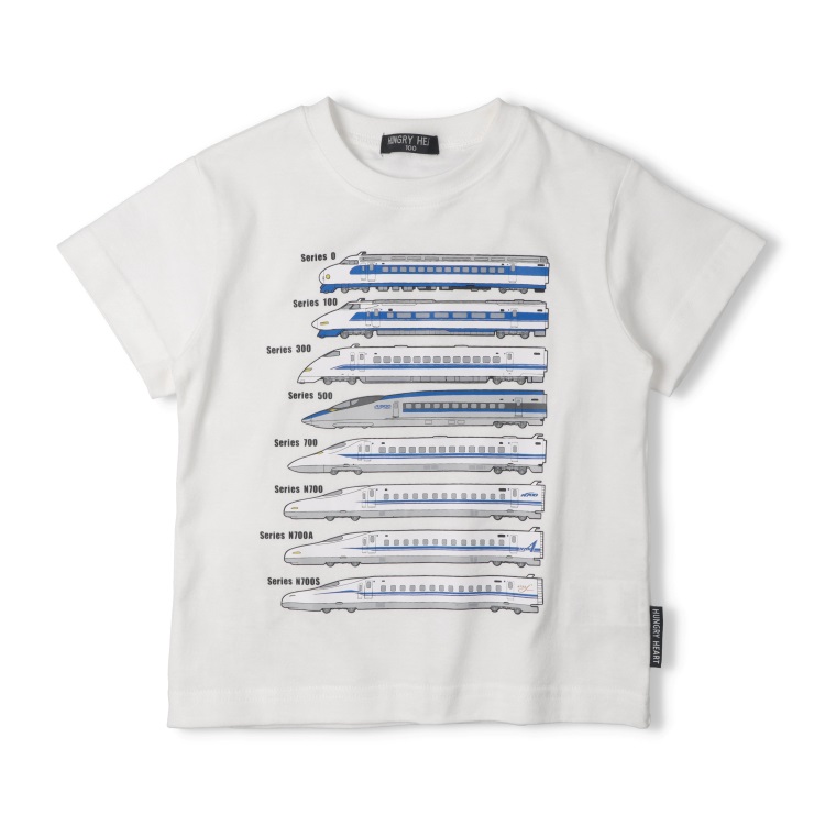 🆕【⭐訂購⭐】🇯🇵日本直送🌀歴代 #新幹線 鐵路道口貼花 雙面印花 短袖 tee［2款選］🌀[ELCA-0244][260426]