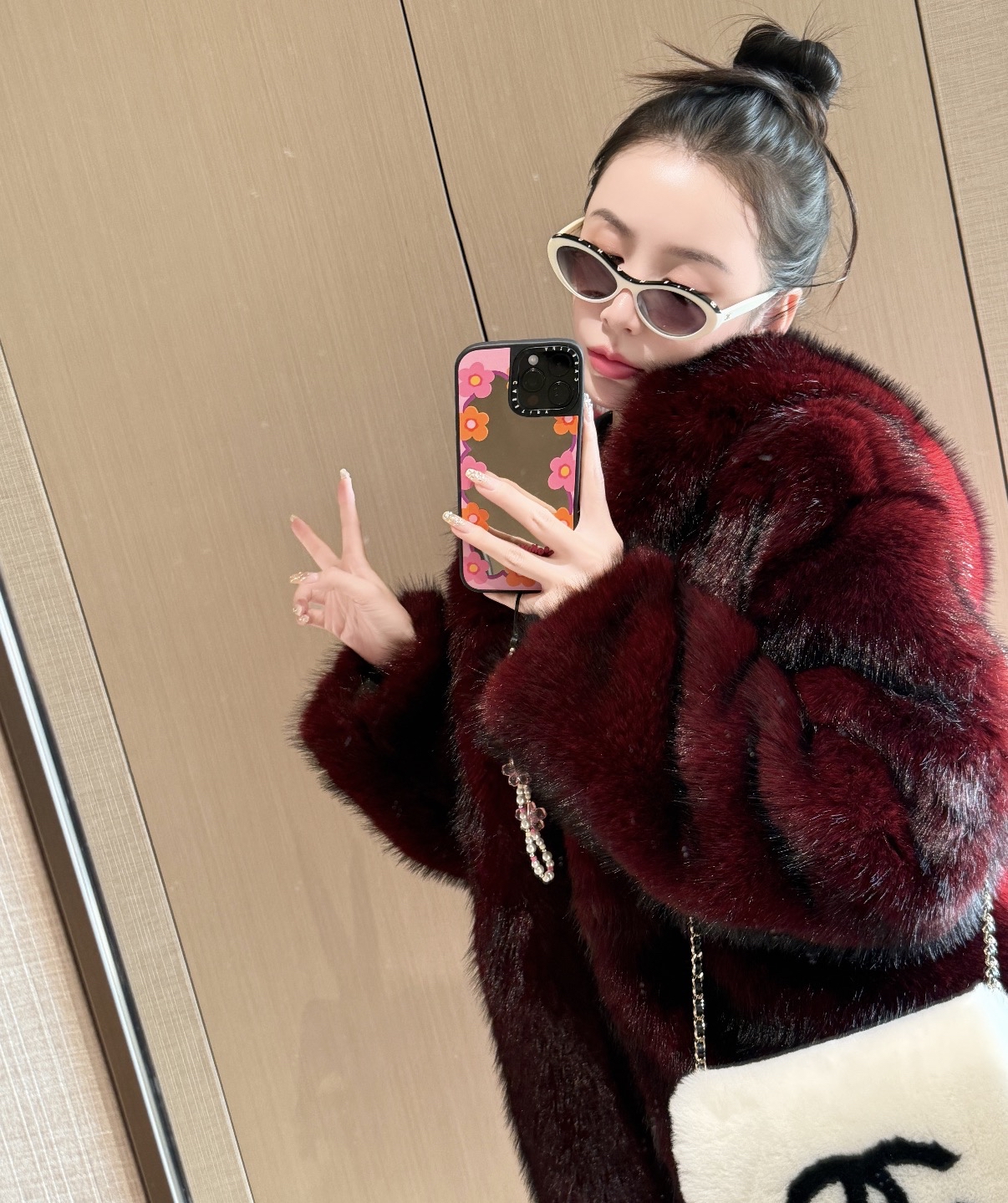 訂貨📮Chanel 拼色cat eye 太陽眼鏡 